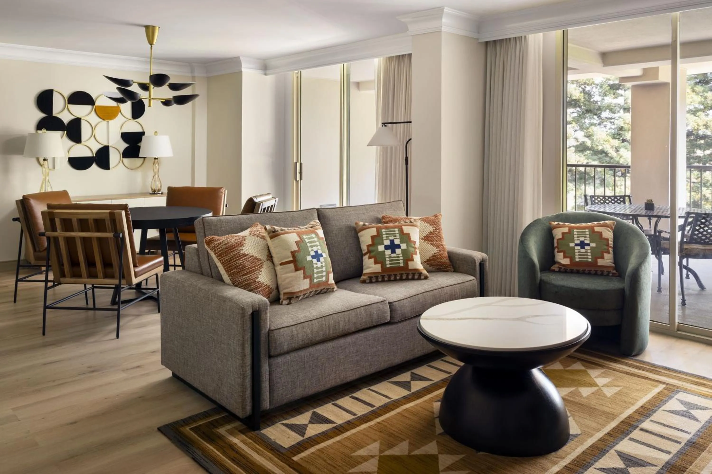 Photo of the whole room in San Ramon Marriott