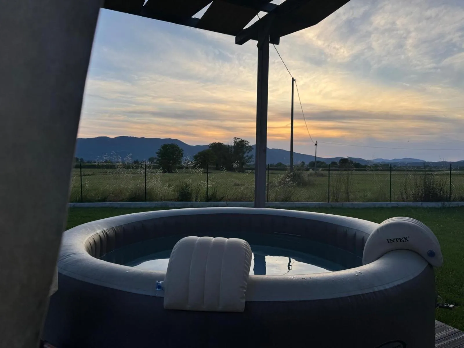 Hot Tub in Il Casale dei Nonni