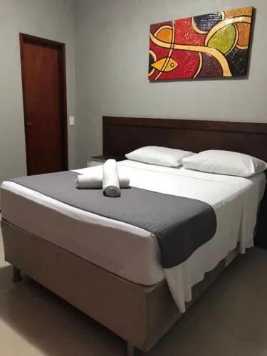 Bed in Abolição Praia Hotel