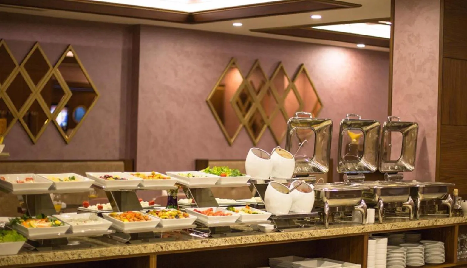 Breakfast in Büke Hotel Şişli