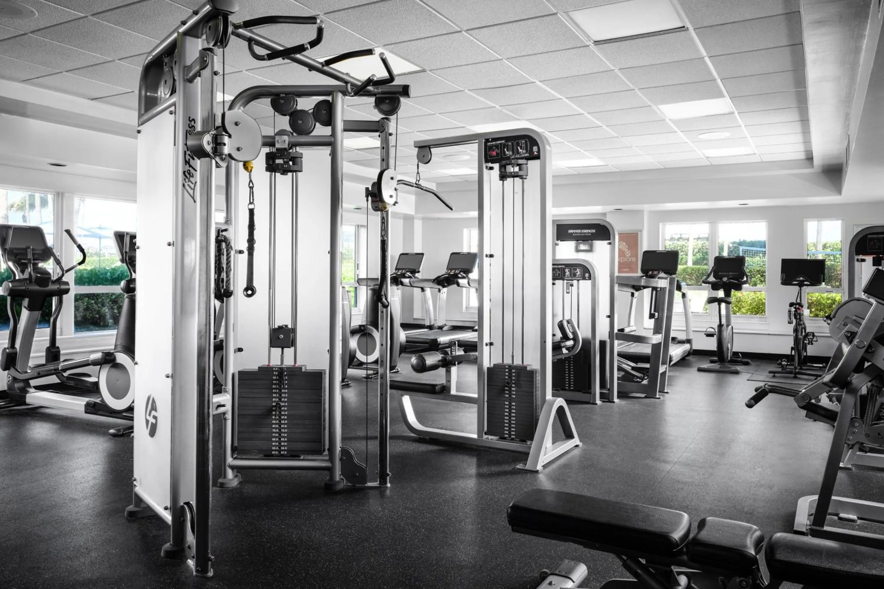 Fitness centre/facilities in Marriott's Ocean Pointe