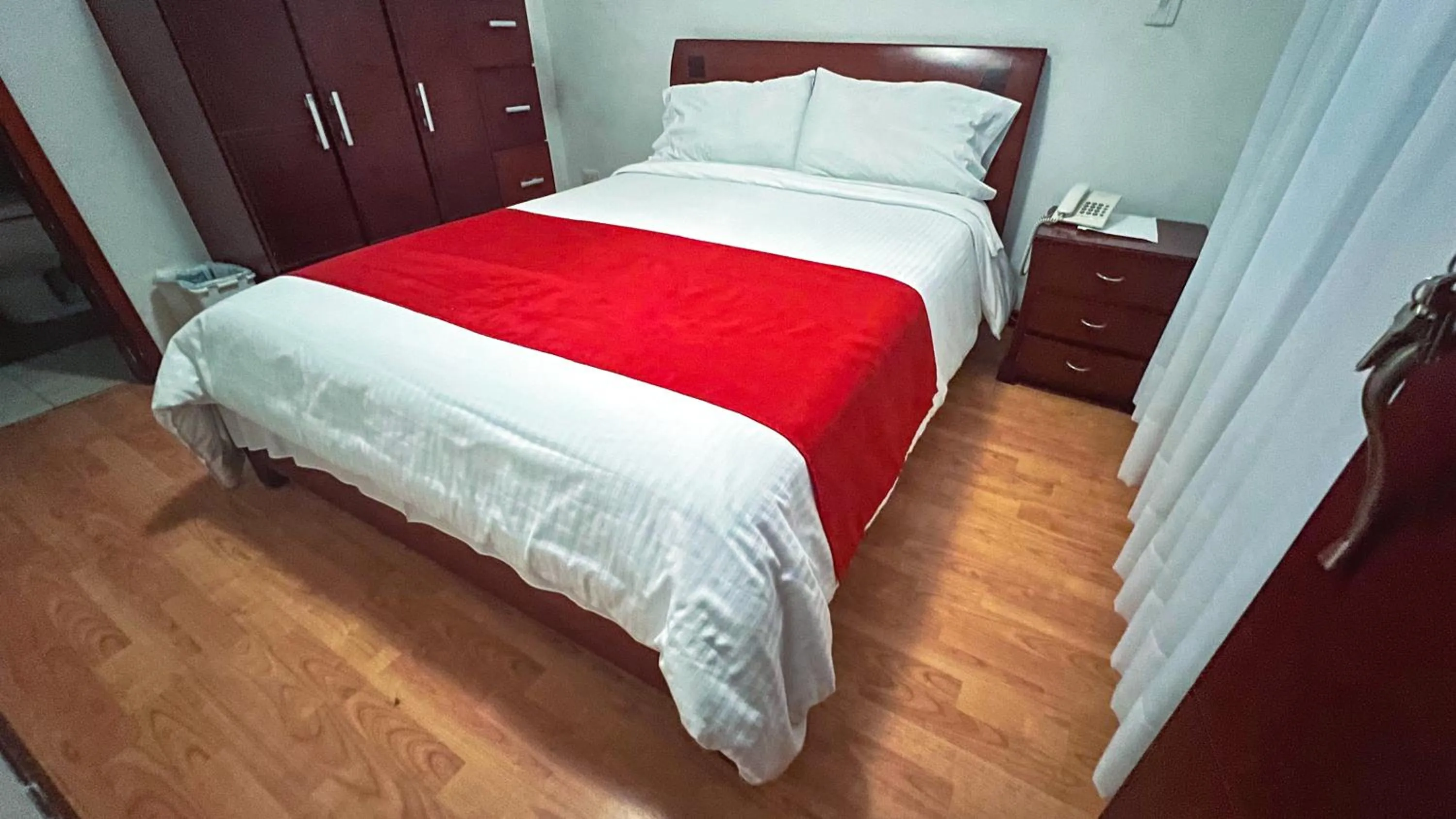 Bed in Nogal Suite Hotel Pasto