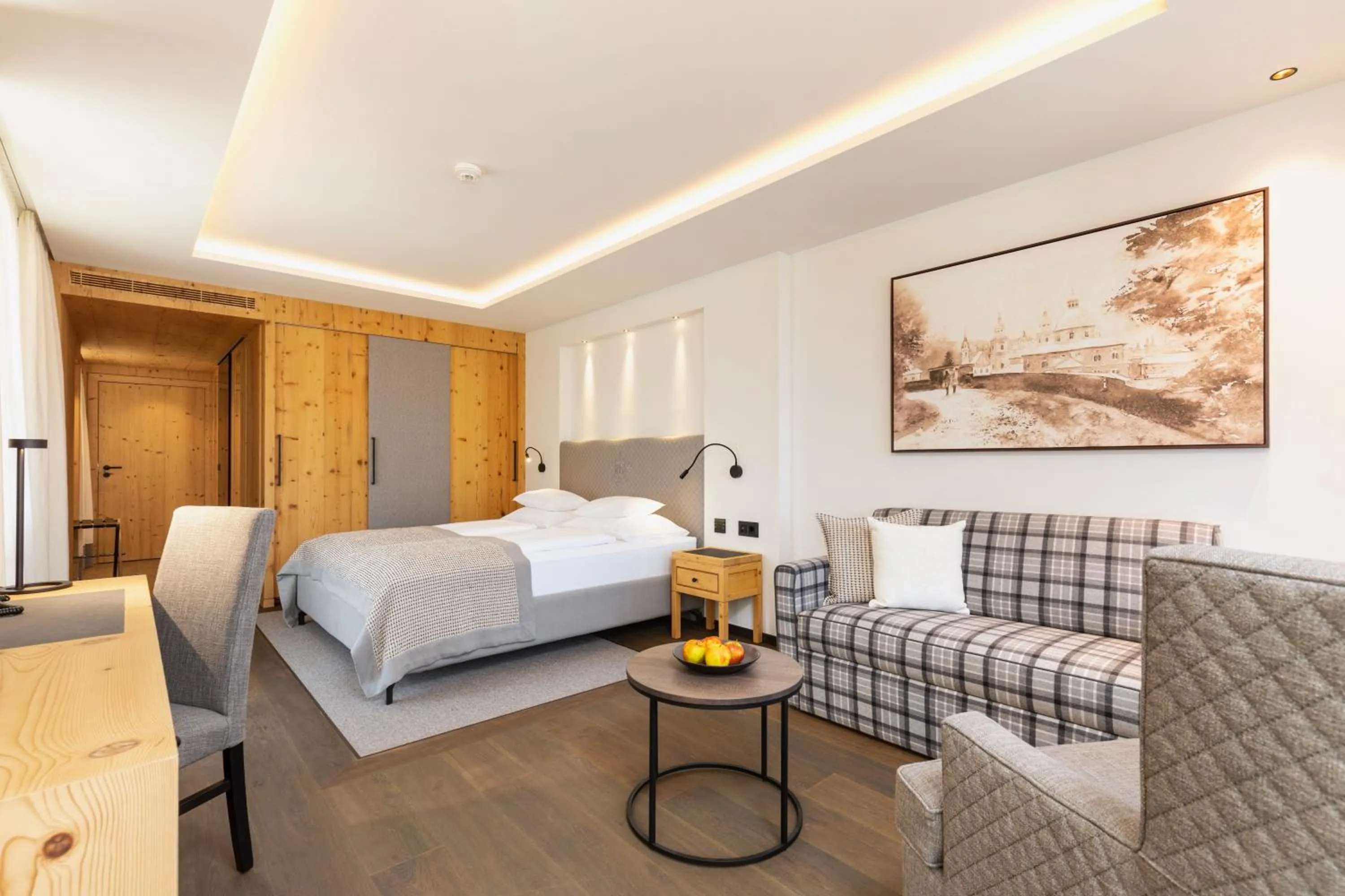 Photo of the whole room, Bed in Hotel Grünauerhof