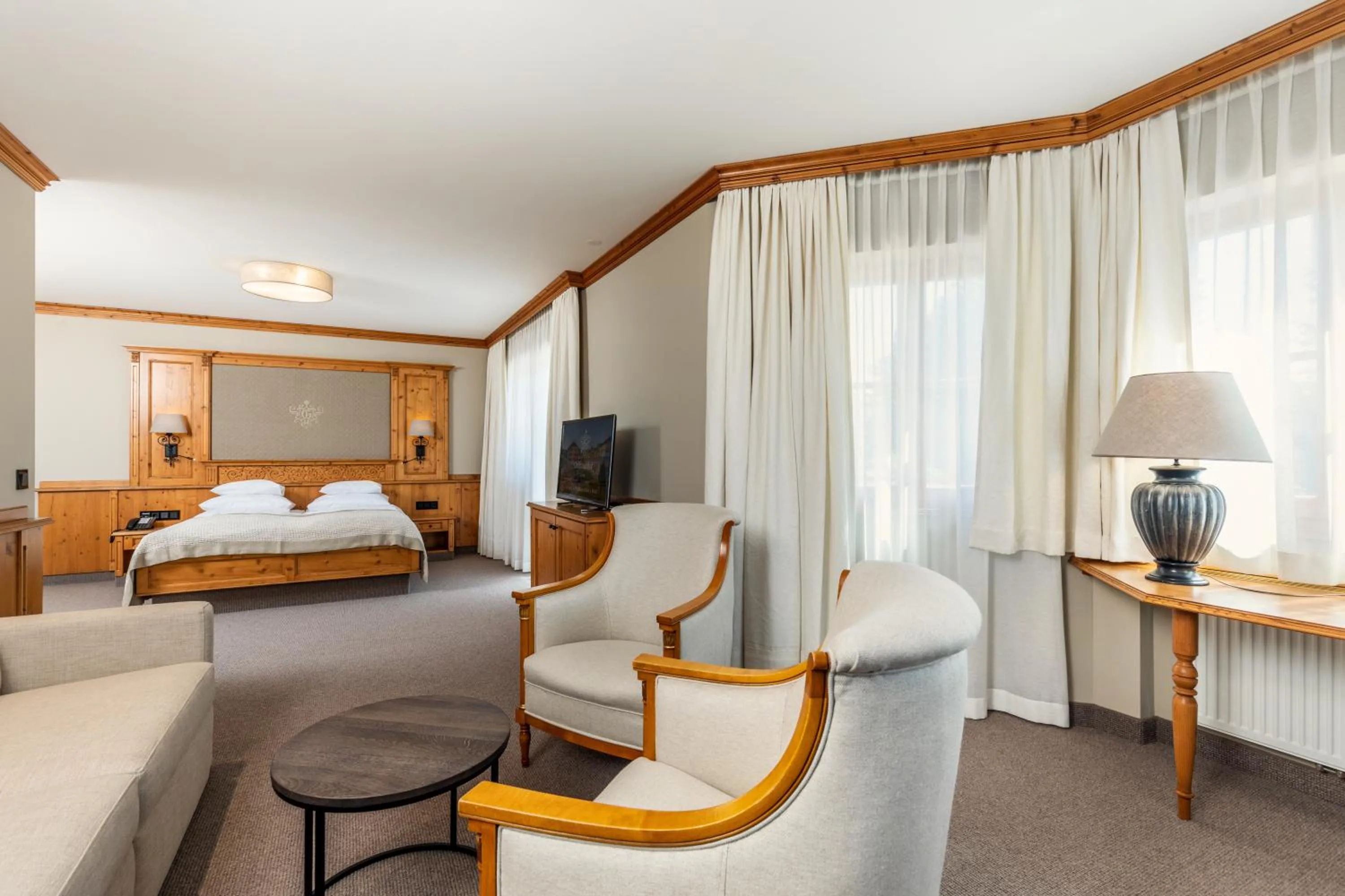 Photo of the whole room, Bed in Hotel Grünauerhof