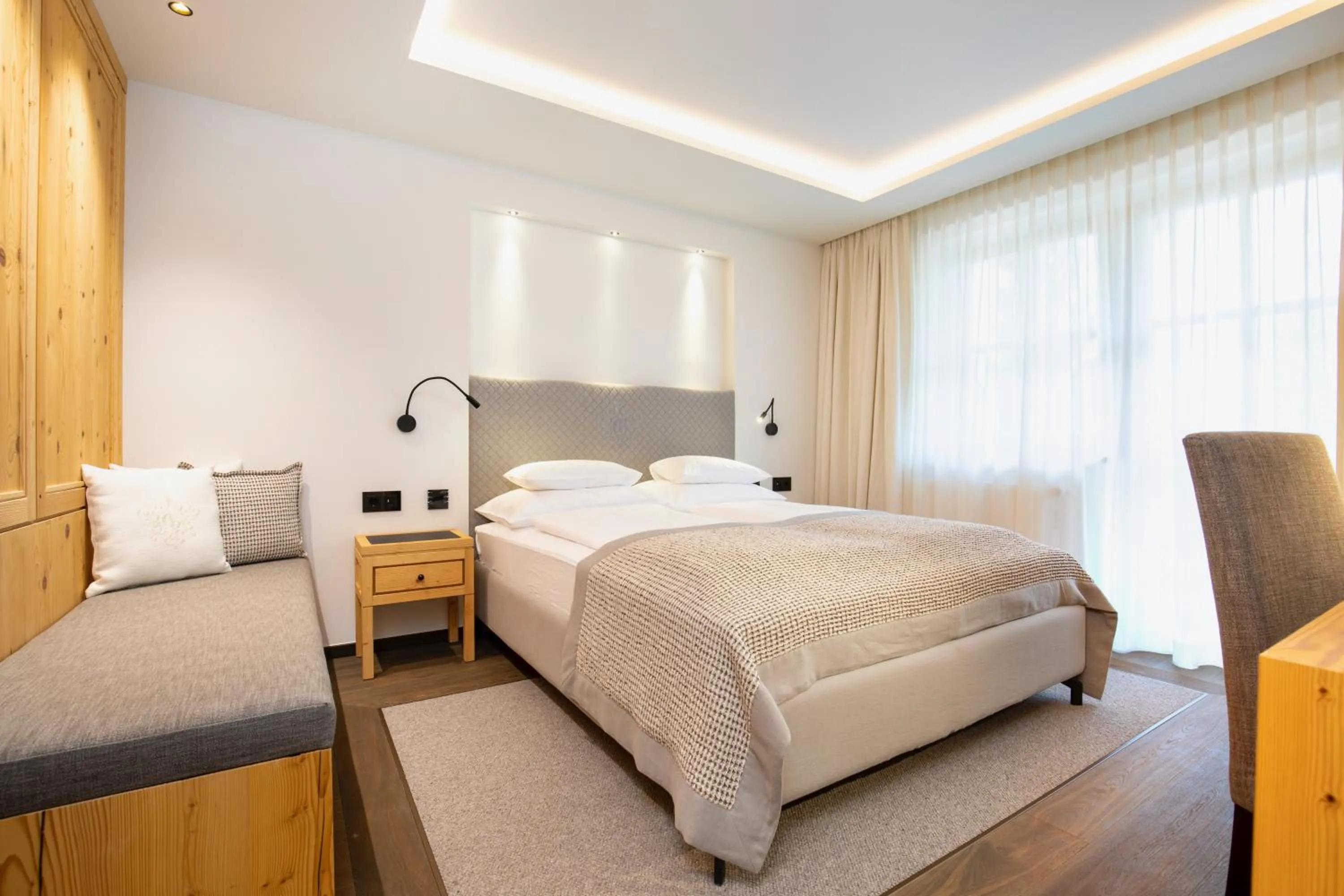 Bed in Hotel Grünauerhof