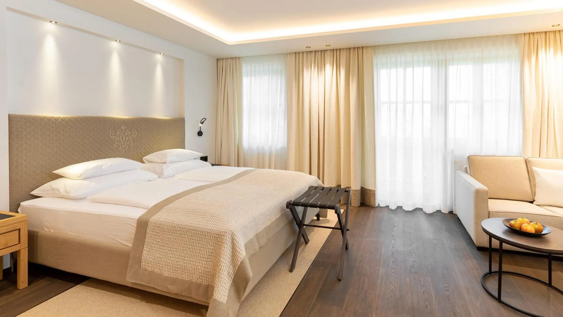 Bedroom, Bed in Hotel Grünauerhof