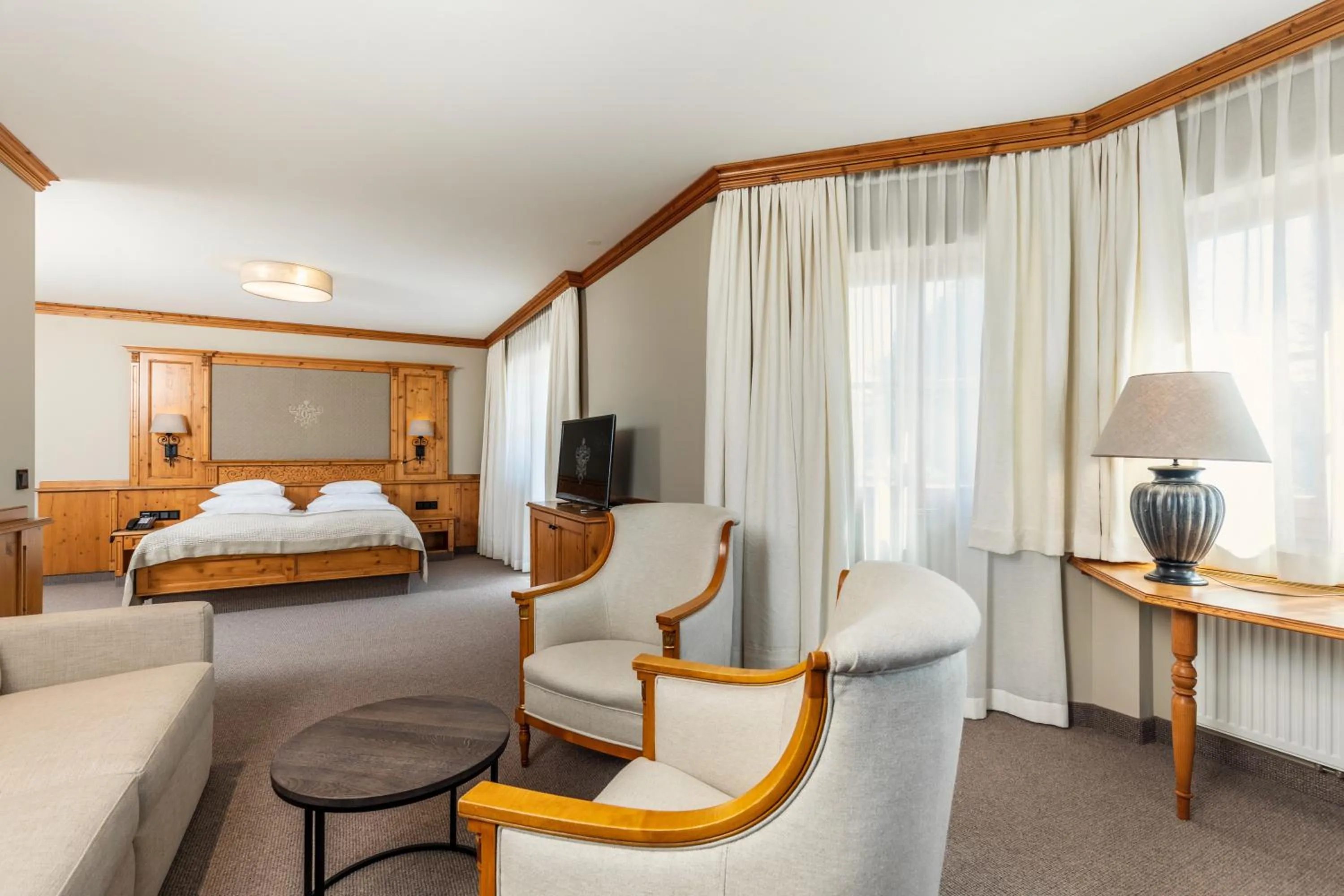 Photo of the whole room, Bed in Hotel Grünauerhof