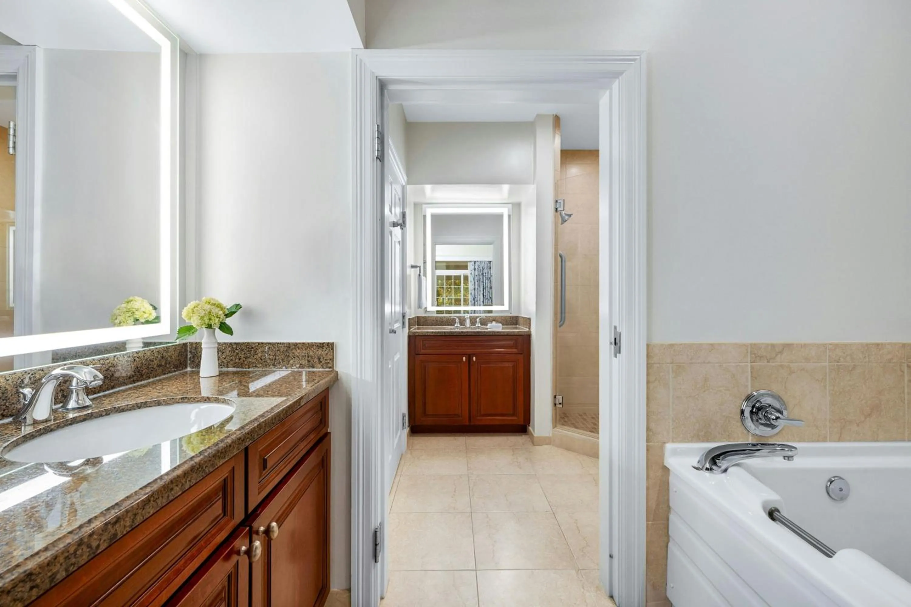 Bathroom in Marriott's Manor Club at Ford's Colony