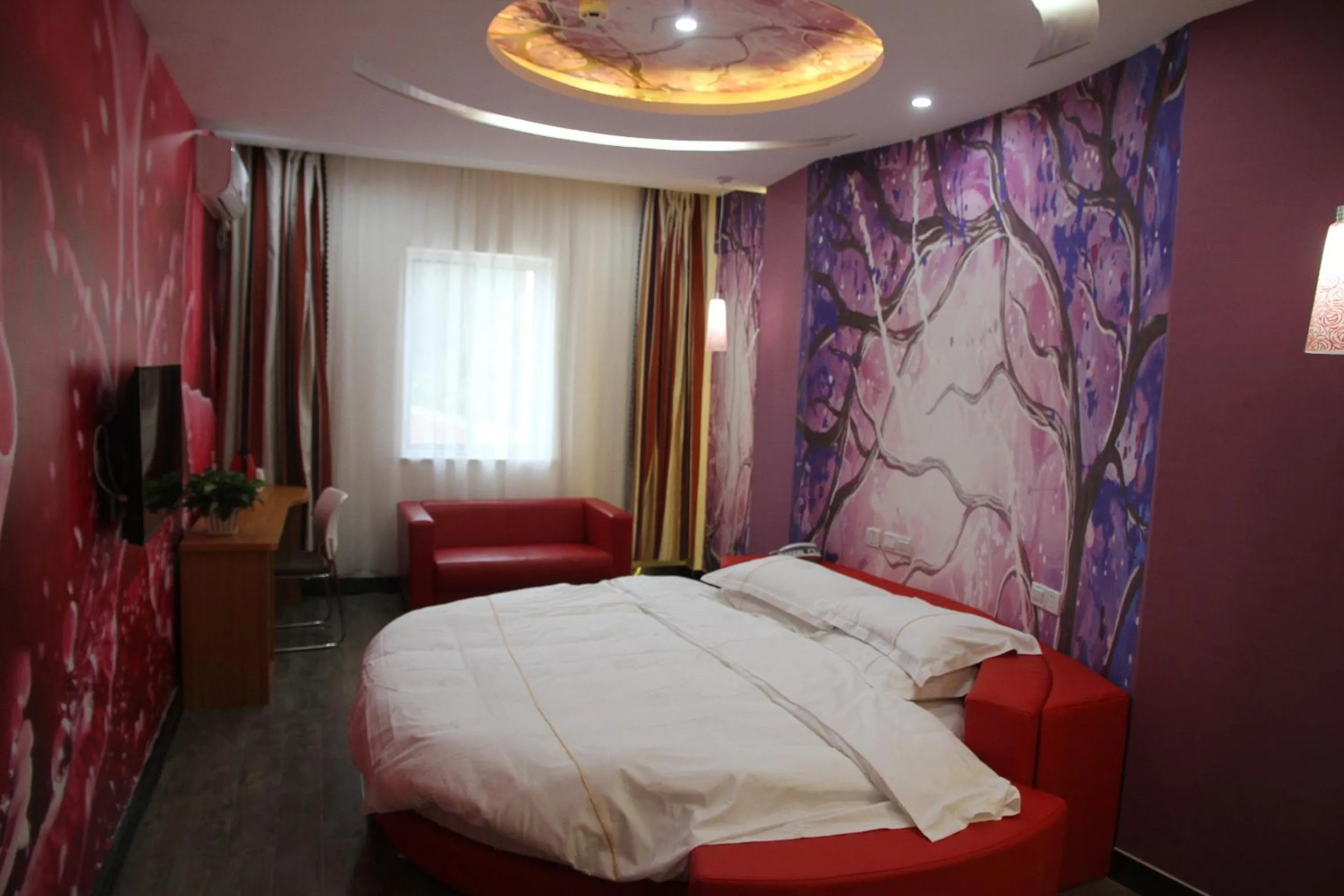 Bed in Thank Inn Chain Hotel Shandong Dezhou Yucheng Jiefang Road