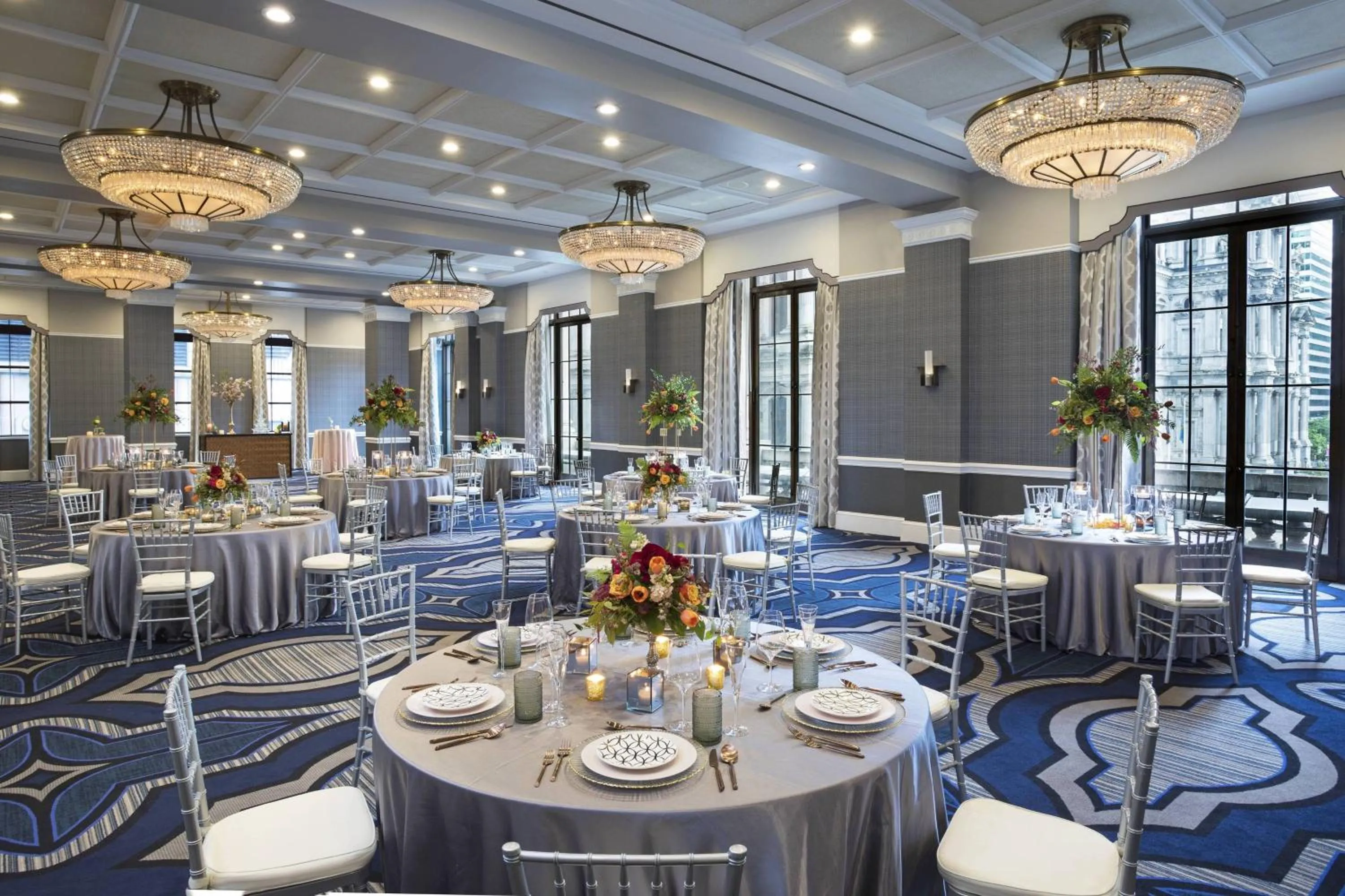 Meeting/conference room in The Notary Hotel, Philadelphia, Autograph Collection