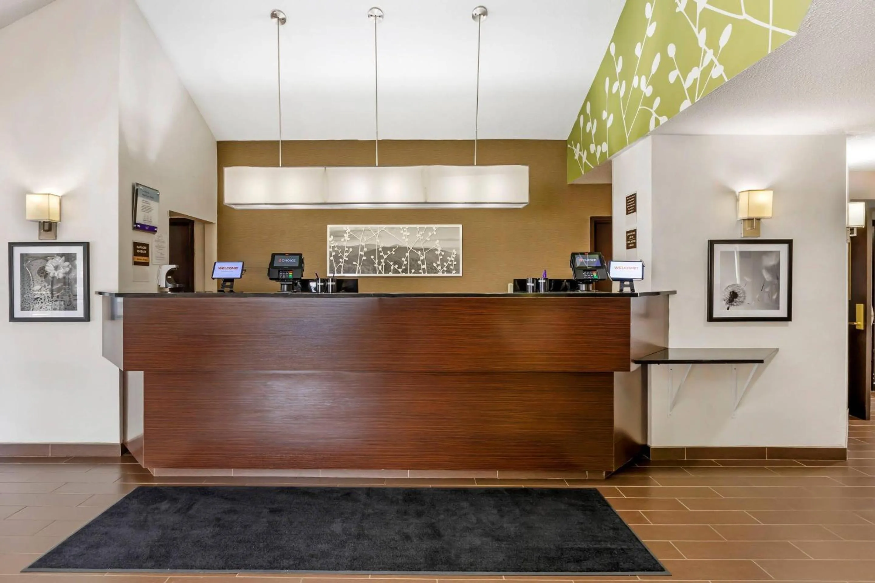 Lobby or reception in Sleep Inn at Greenville Convention Center