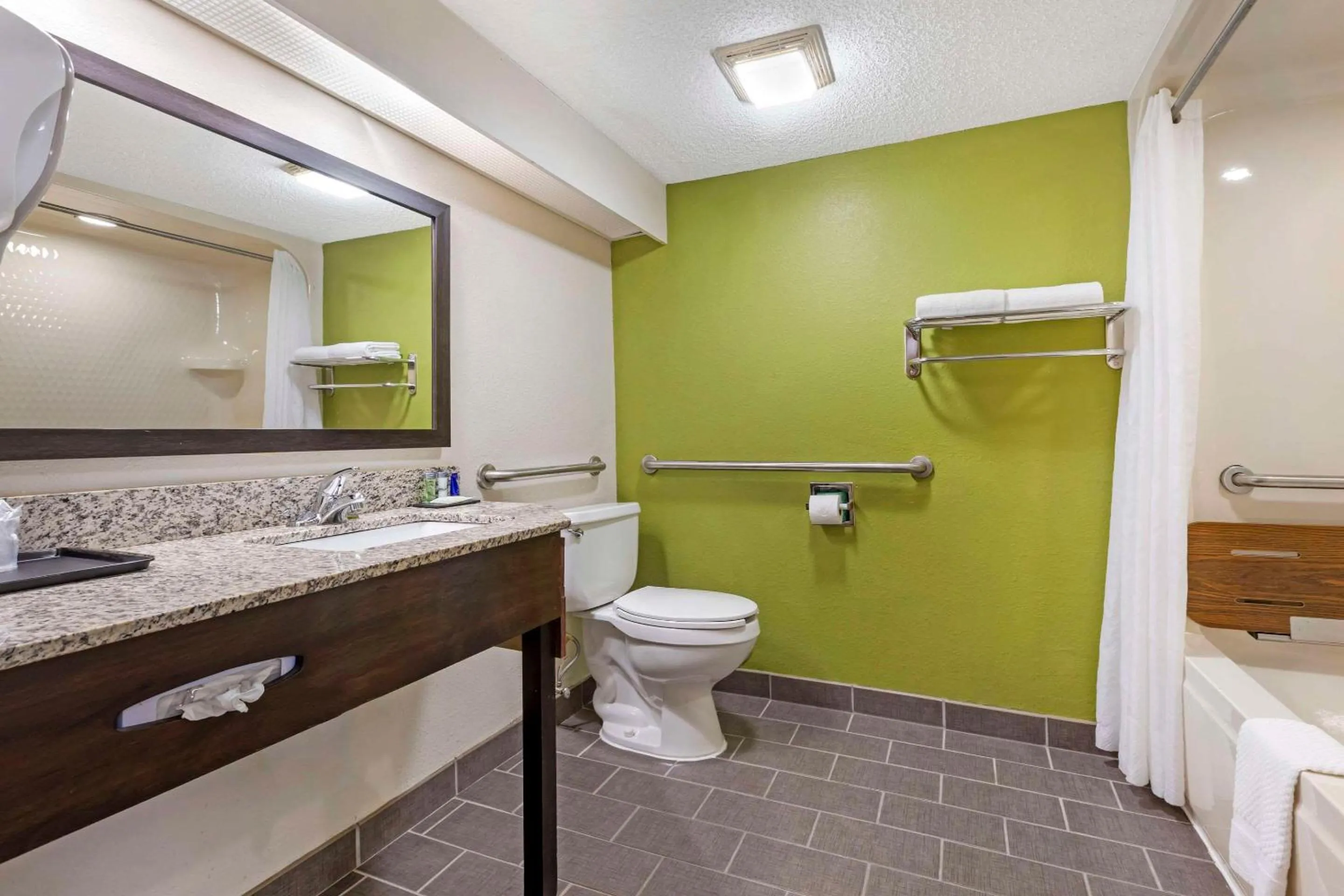 Bedroom in Sleep Inn at Greenville Convention Center