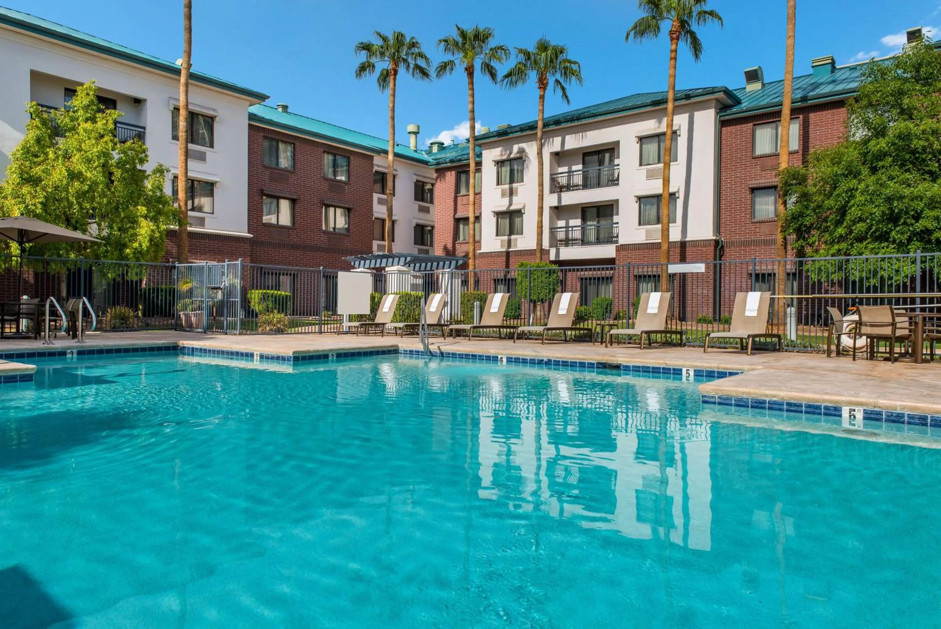 Pool view in Sonesta Select Tempe Downtown