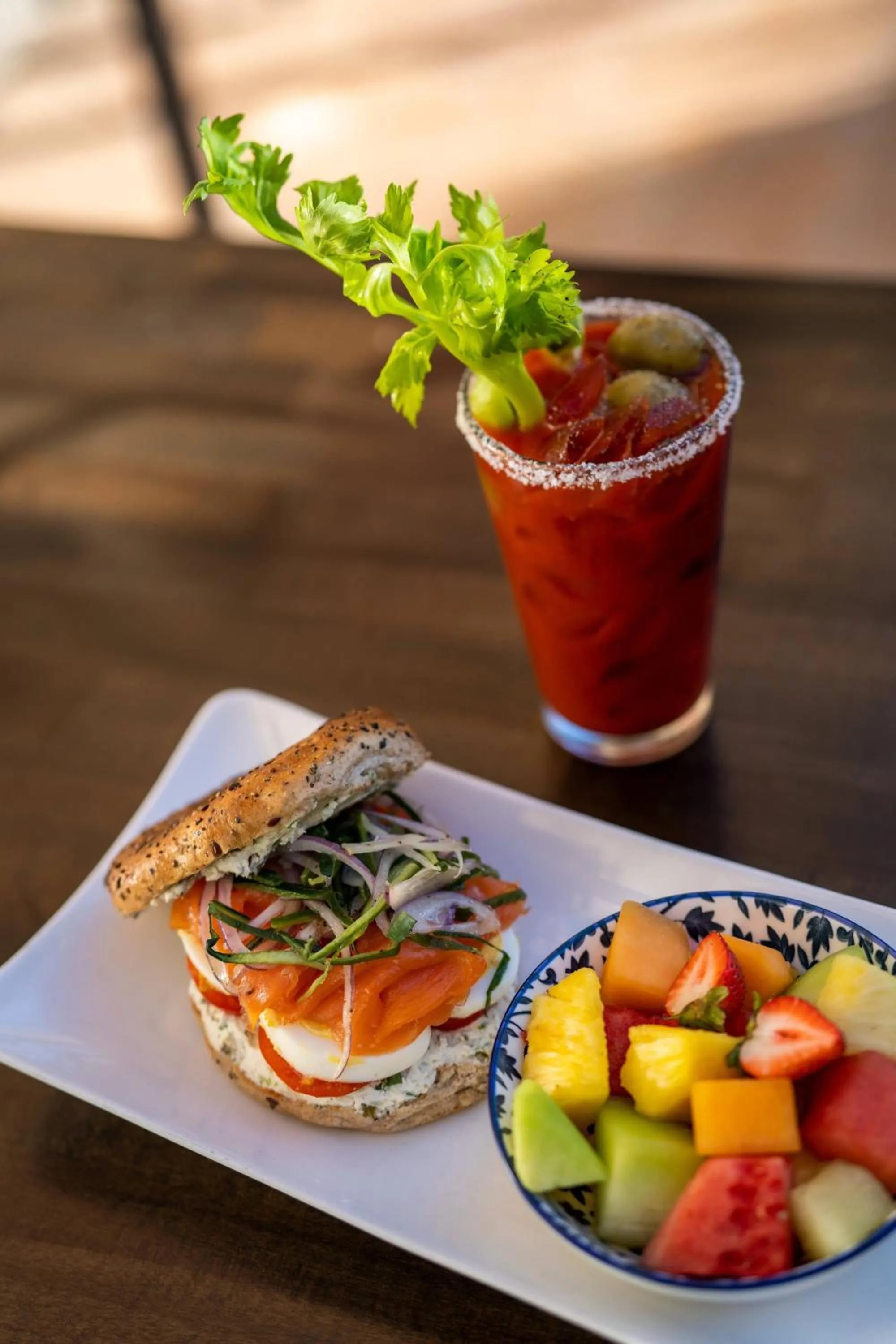 Breakfast in Renaissance Esmeralda Resort & Spa, Indian Wells