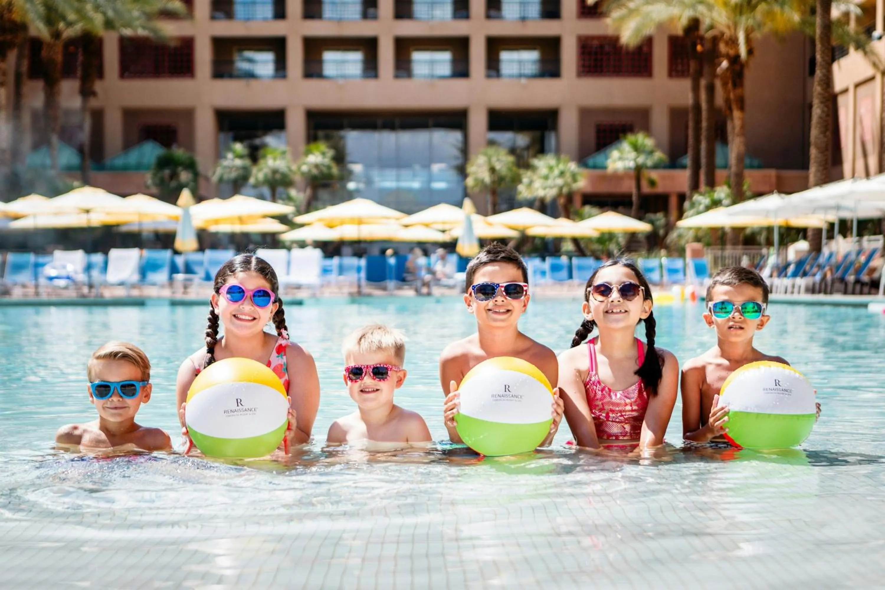 Swimming pool in Renaissance Esmeralda Resort & Spa, Indian Wells