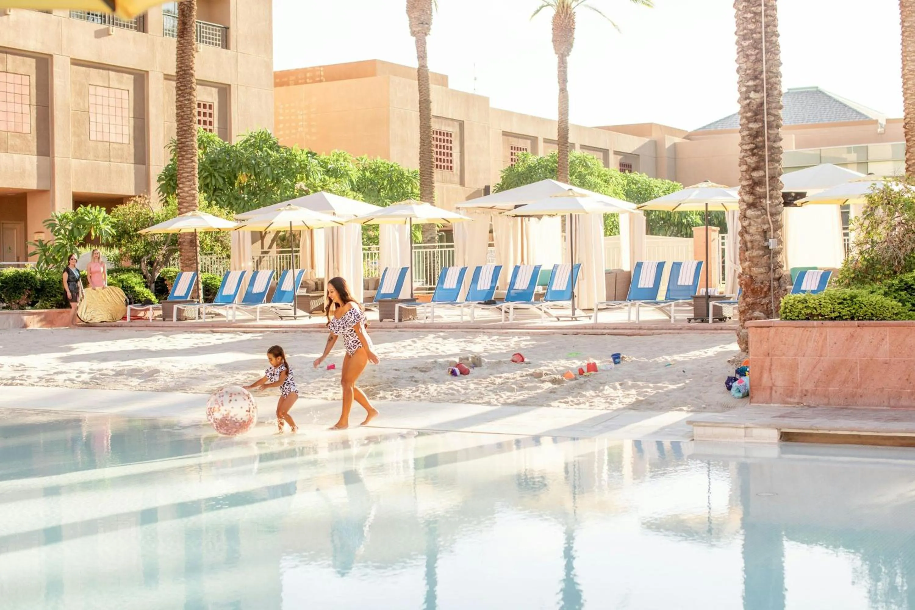 Beach in Renaissance Esmeralda Resort & Spa, Indian Wells