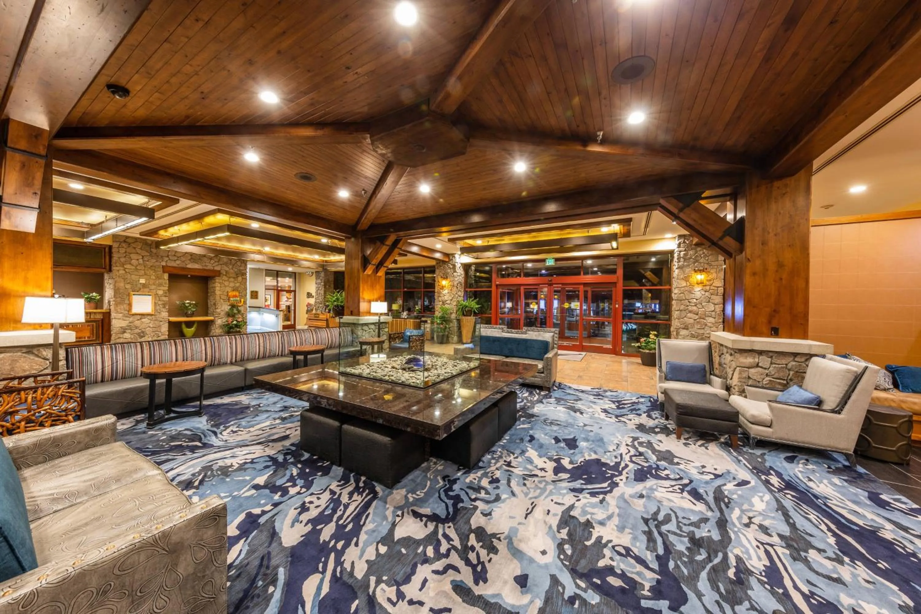 Lobby or reception in Marriott's Timber Lodge