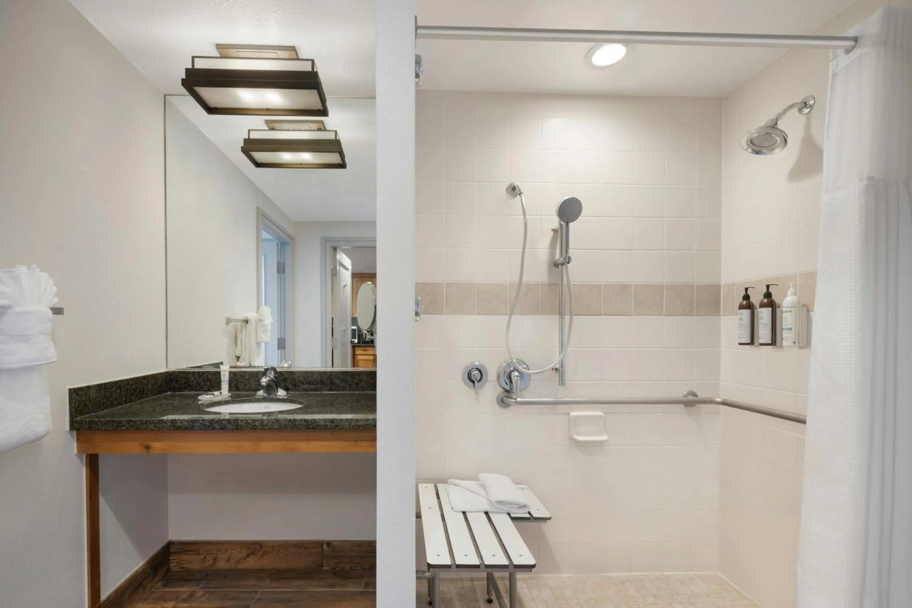 Bathroom in Marriott's Timber Lodge