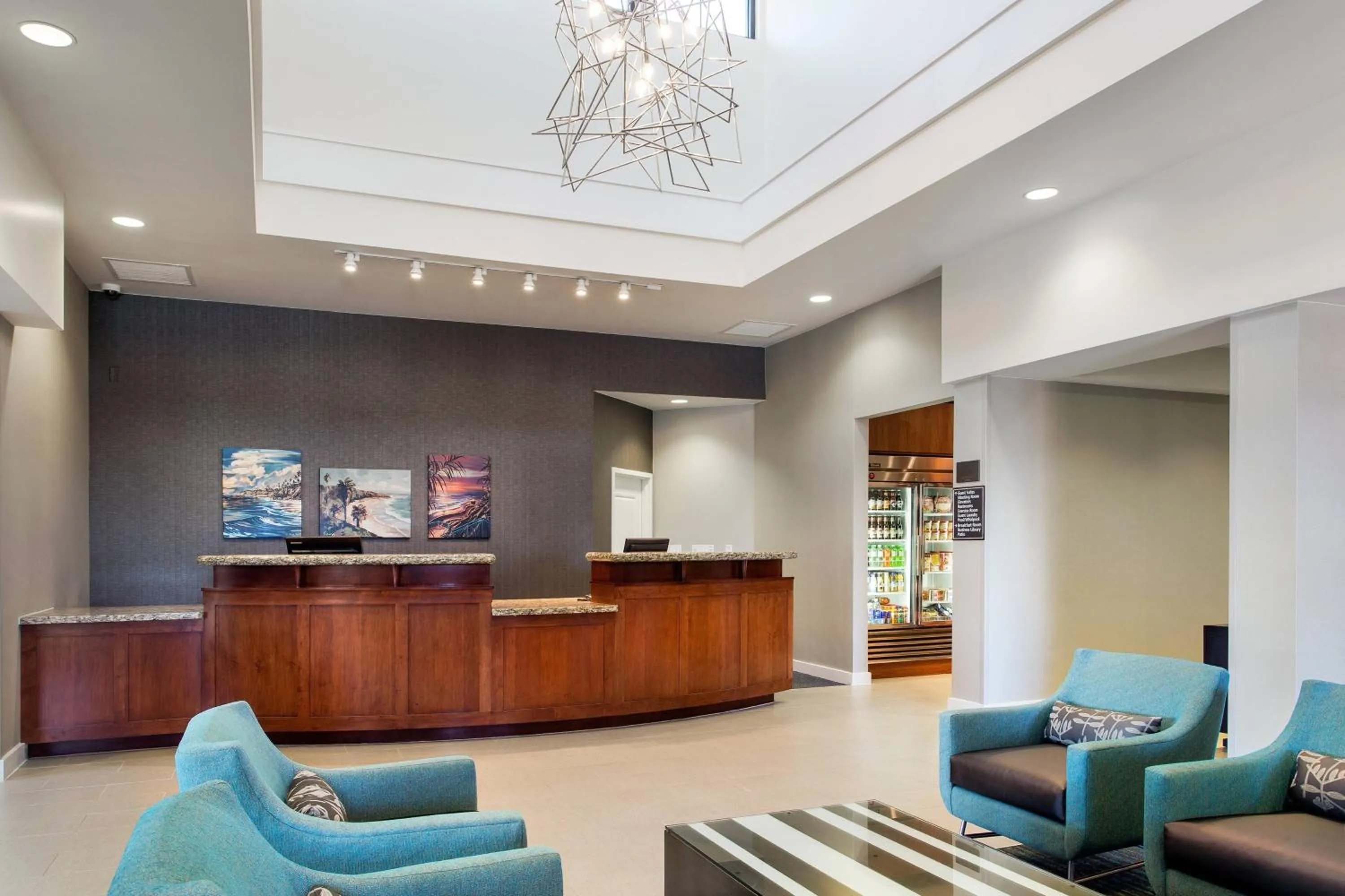 Lobby or reception in Residence Inn San Diego Oceanside
