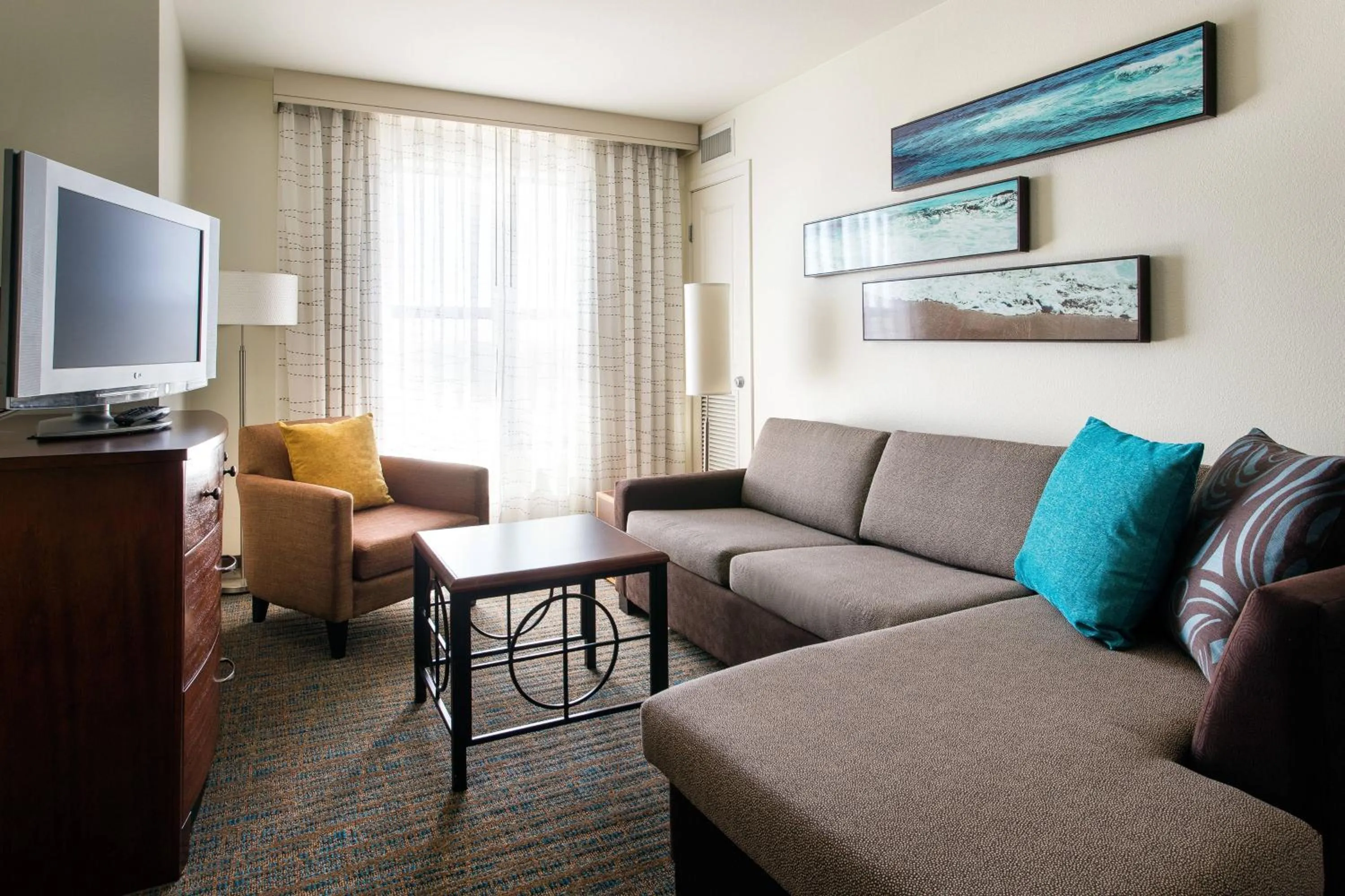 Living room in Residence Inn San Diego Oceanside