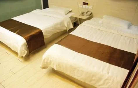 Bed in Thank Inn Chain Shandong Zaozhuang Taierzhuang Gucheng Development Area Rapid Bus Station