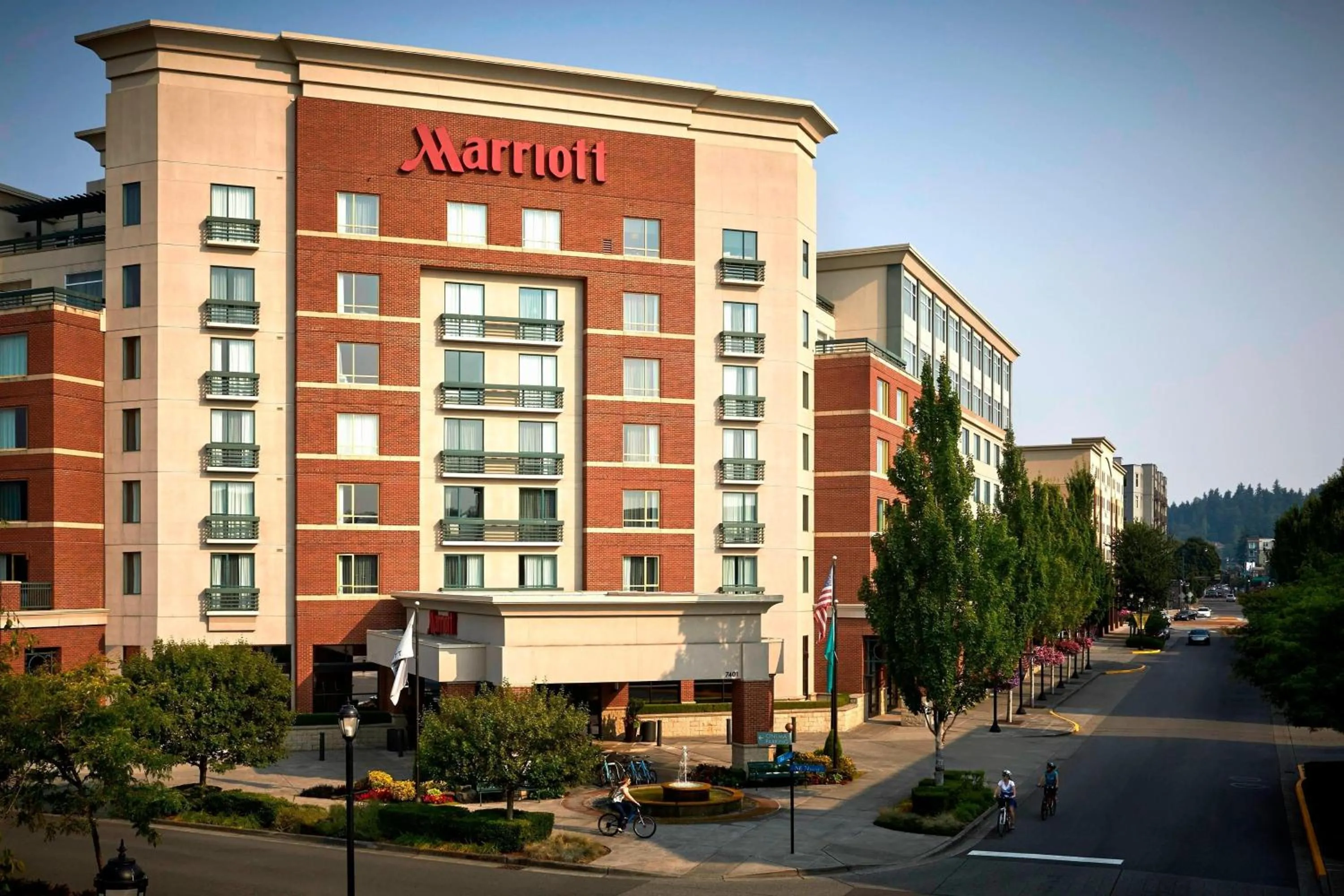 Property building in Seattle Marriott Redmond