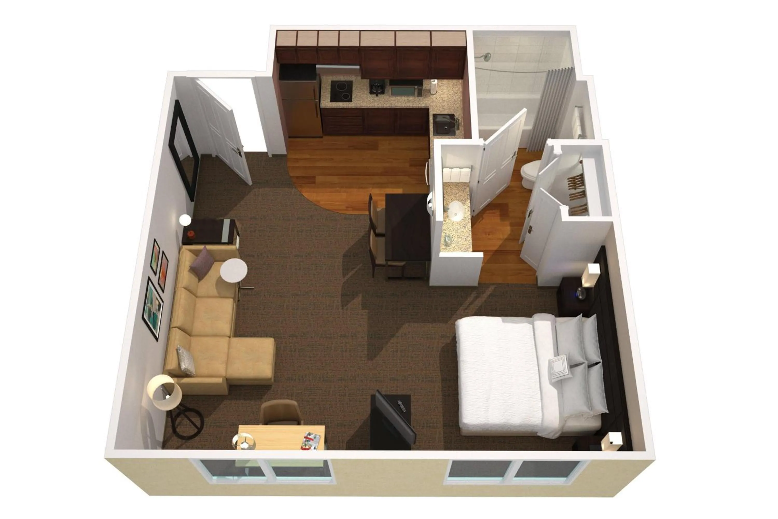 Other, Bed in Residence Inn Seattle East/Redmond