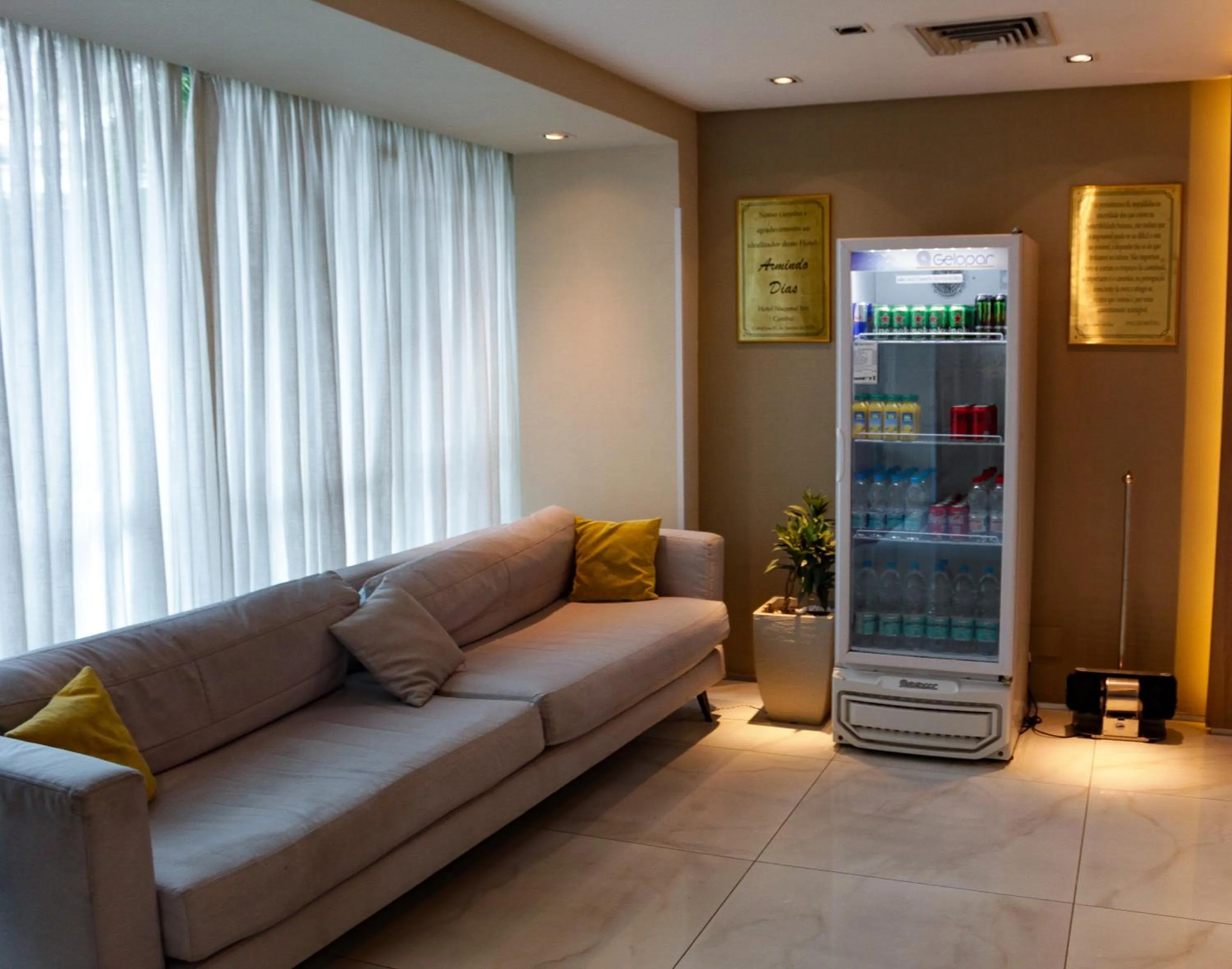 Lobby or reception in Hotel Nacional Inn Cambuí Campinas Residence