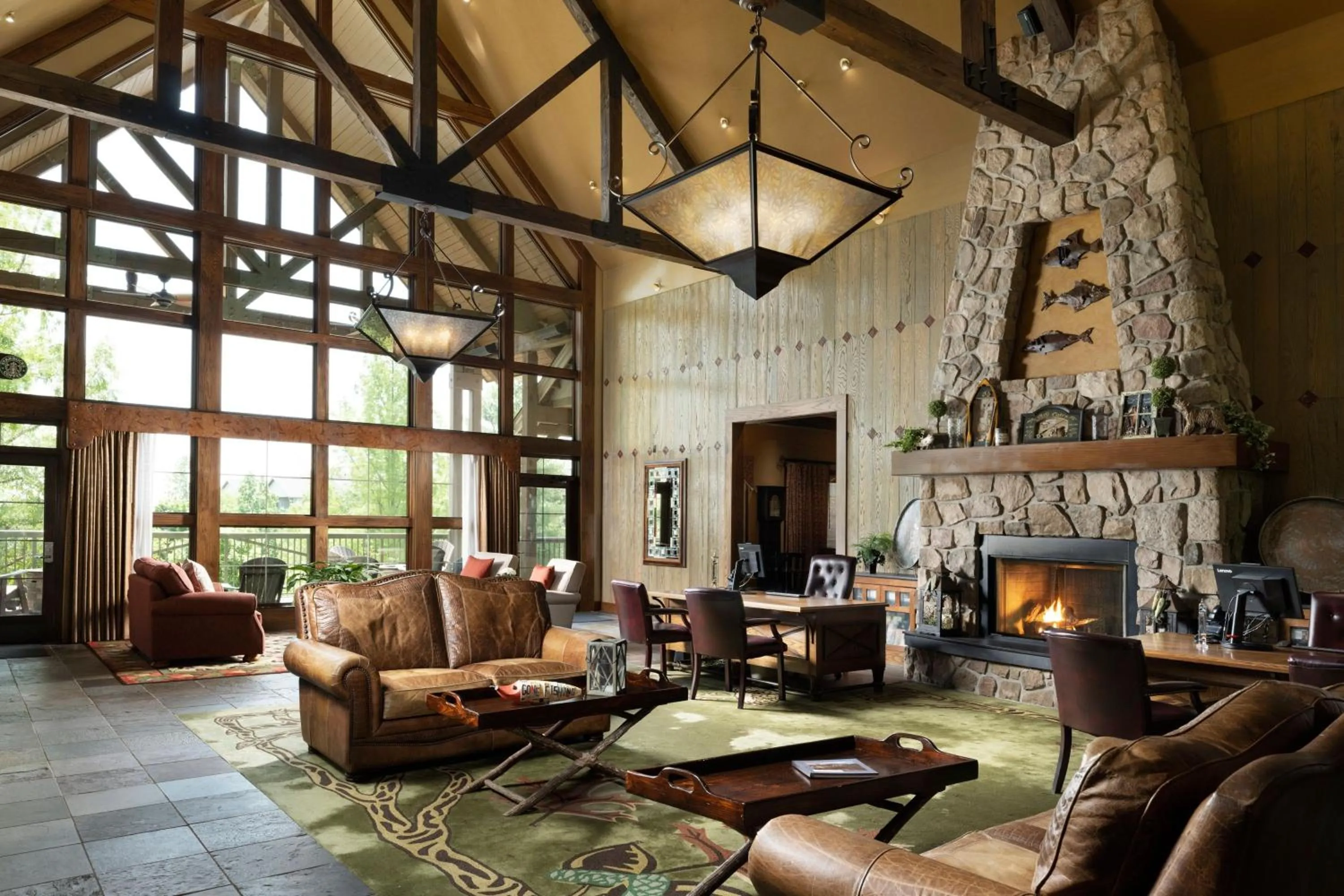 Lobby or reception in Marriott's Willow Ridge Lodge