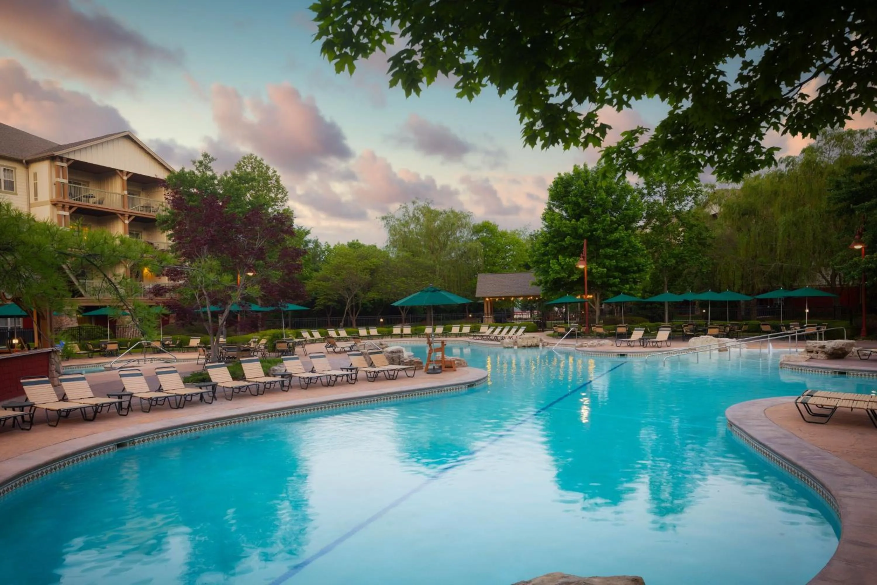 Swimming pool in Marriott's Willow Ridge Lodge