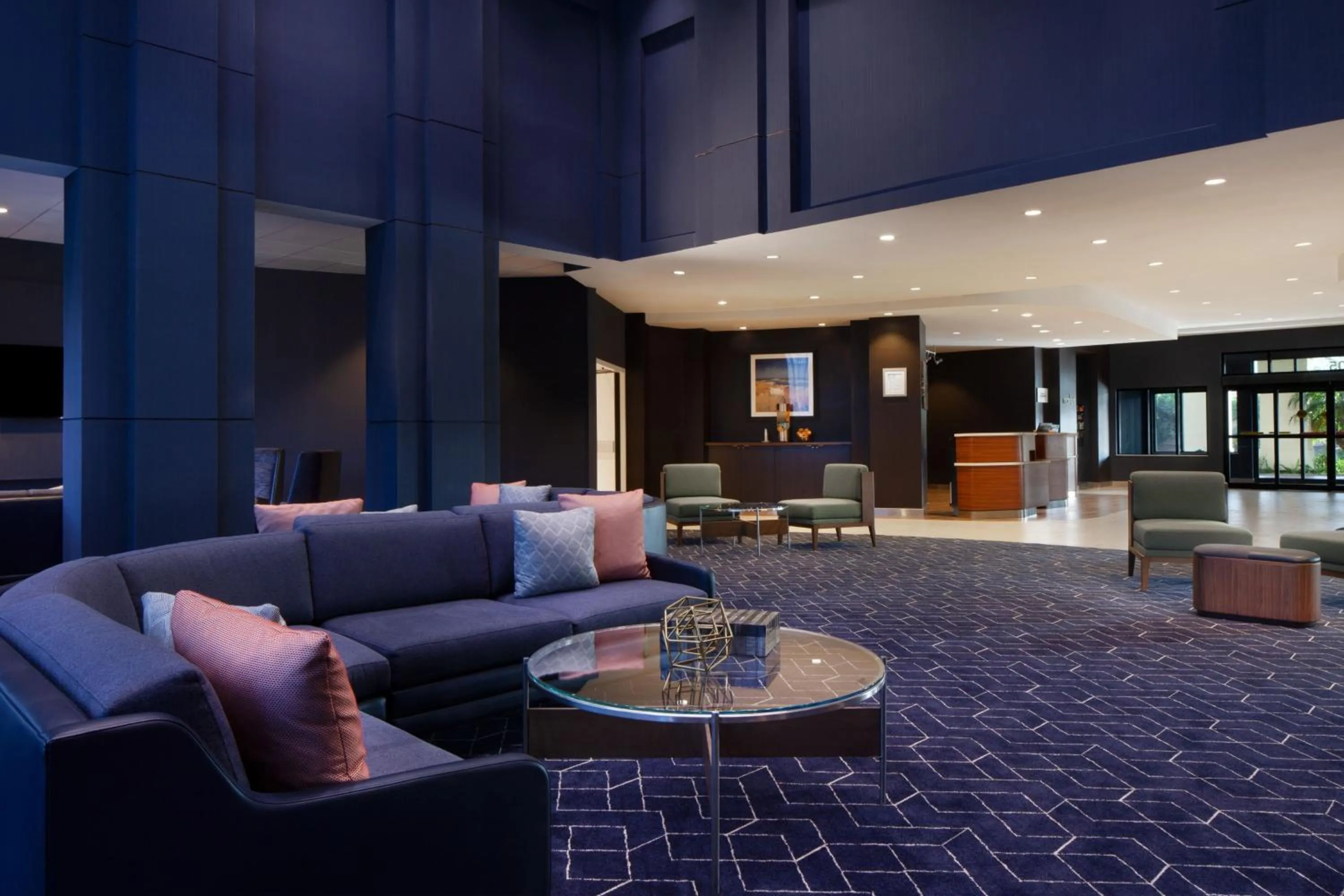 Lobby or reception in Courtyard by Marriott Newark Silicon Valley