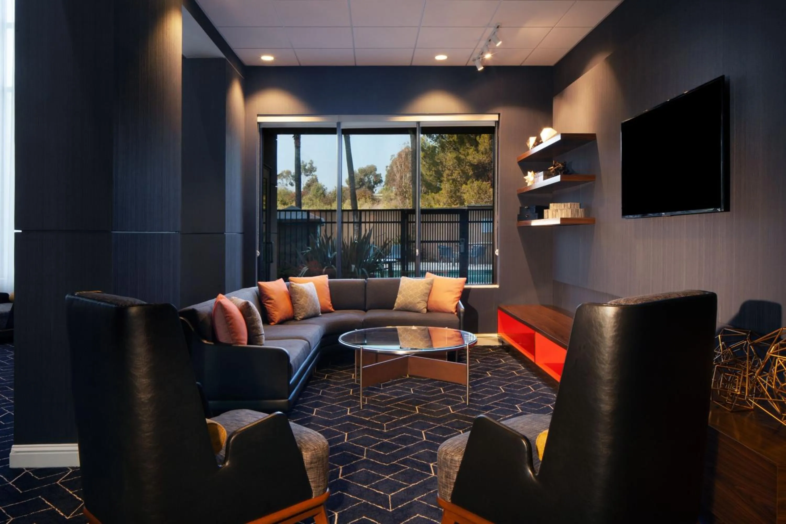 Lobby or reception in Courtyard by Marriott Newark Silicon Valley