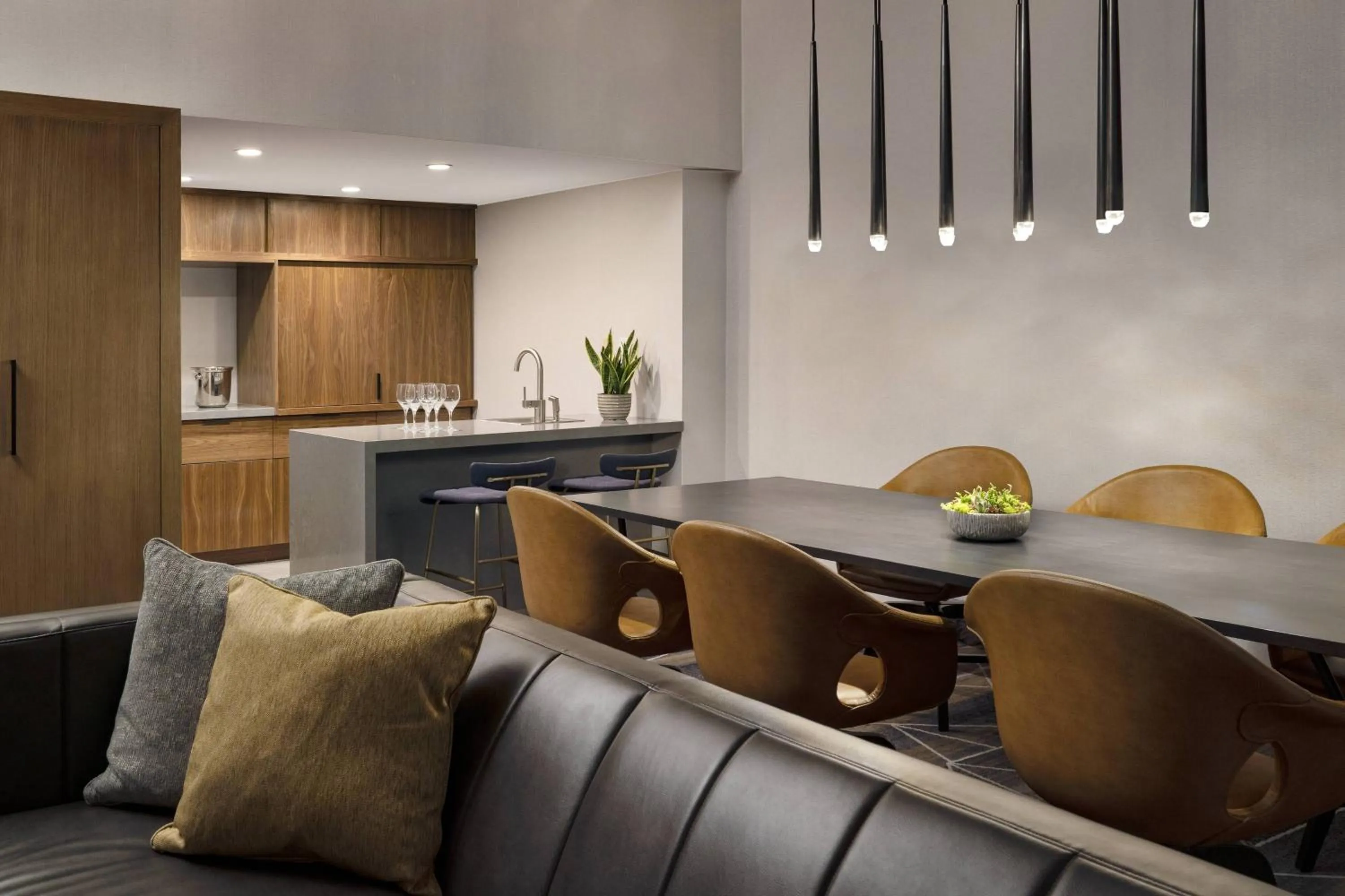 Photo of the whole room in Santa Clara Marriott