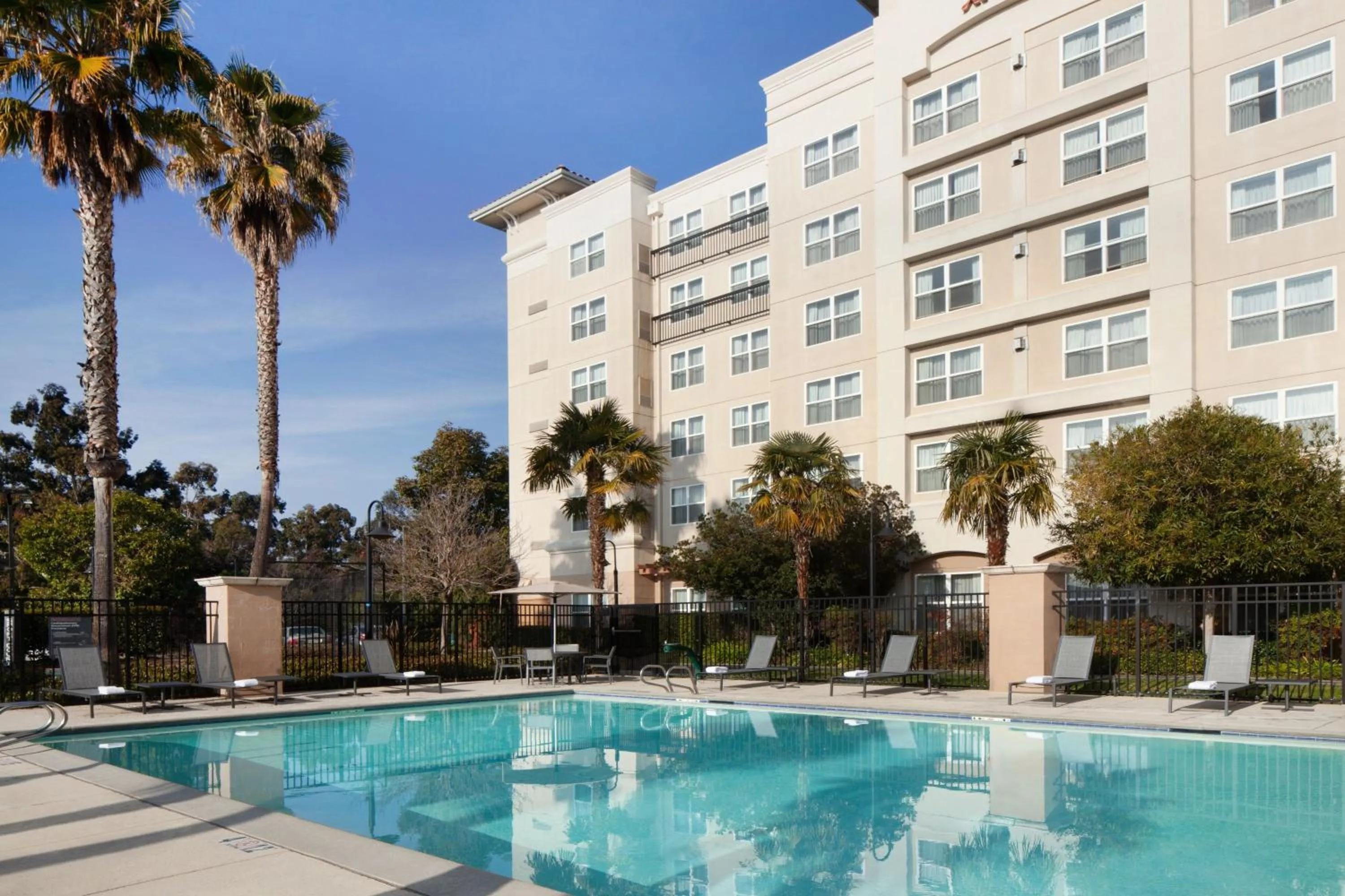 Swimming pool in Residence Inn by Marriott Newark Silicon Valley