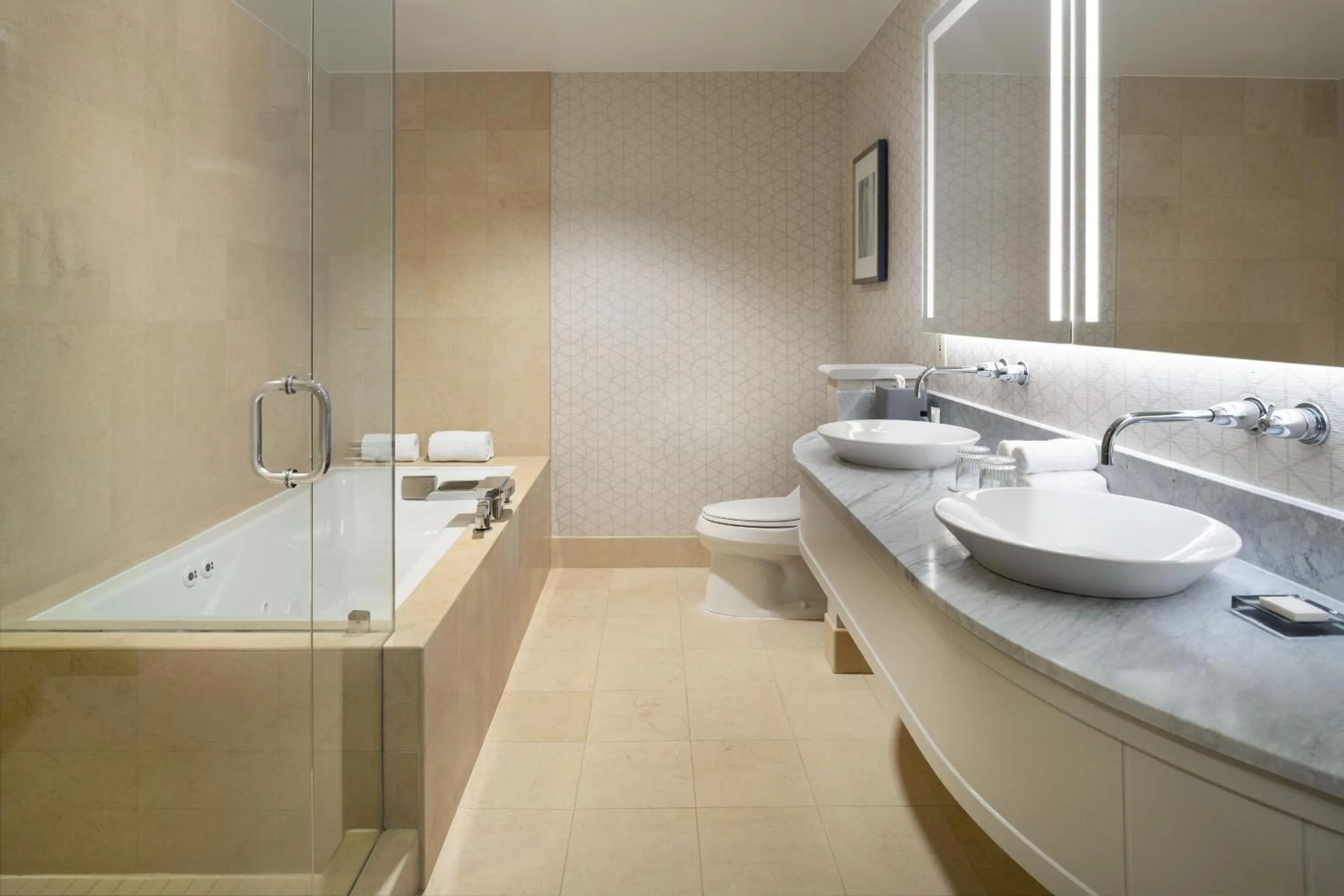 Photo of the whole room in San Jose Marriott