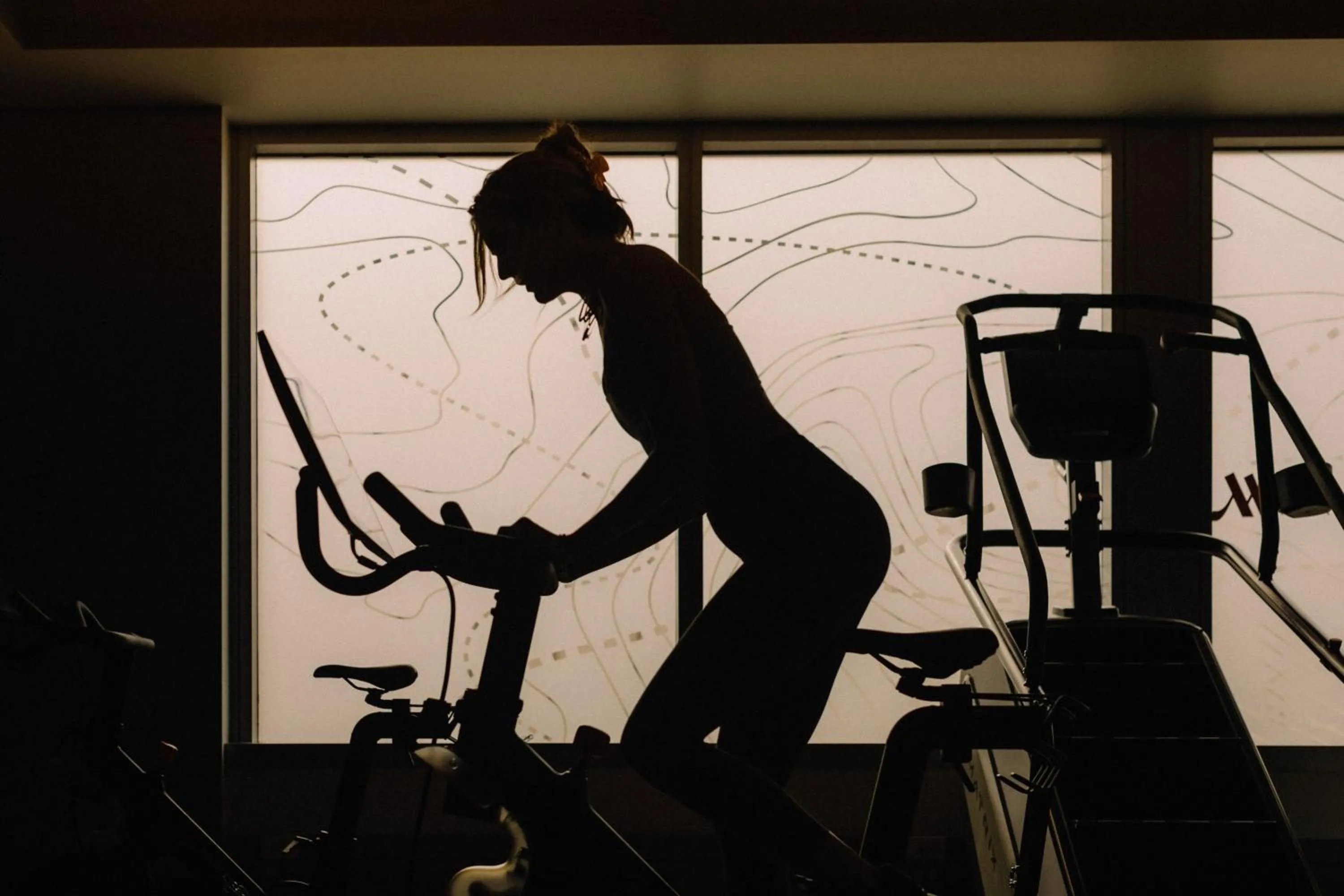 Fitness centre/facilities in San Jose Marriott