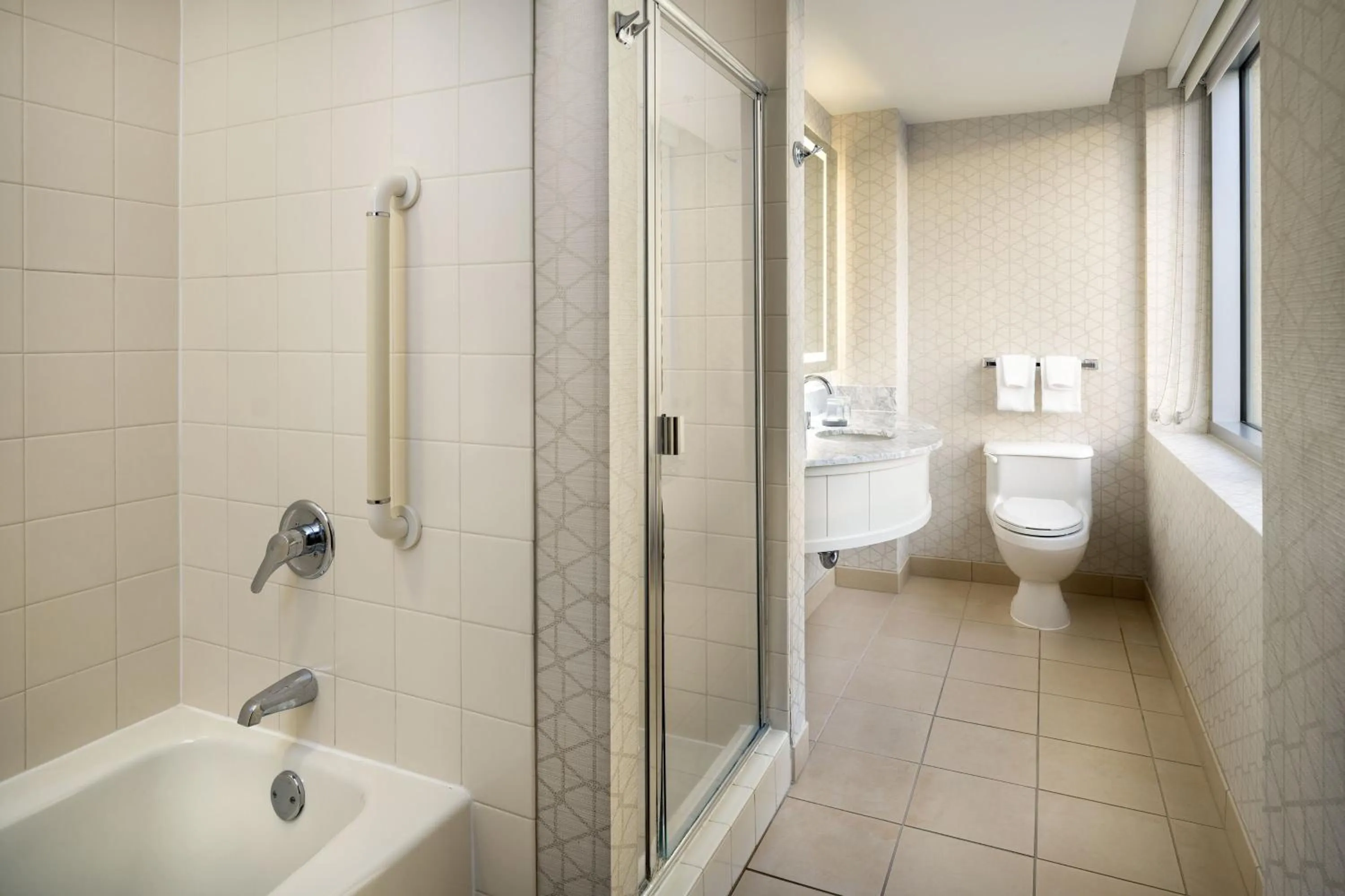 Bathroom in San Jose Marriott