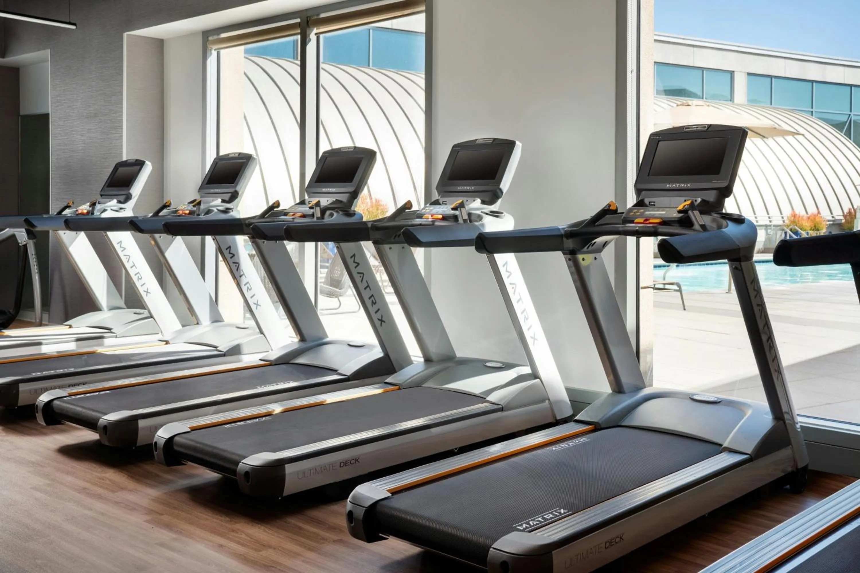 Fitness centre/facilities in San Jose Marriott