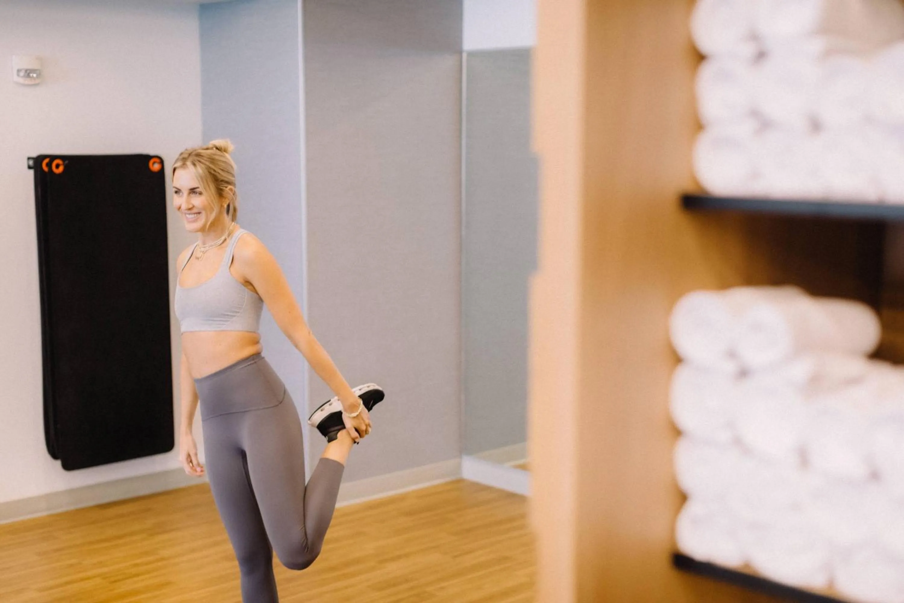 Fitness centre/facilities in San Jose Marriott