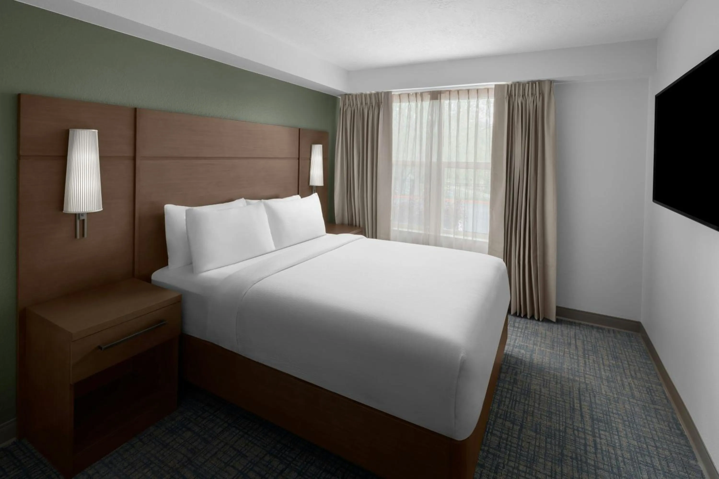 Bedroom, Bed in Residence Inn Salt Lake City Cottonwood