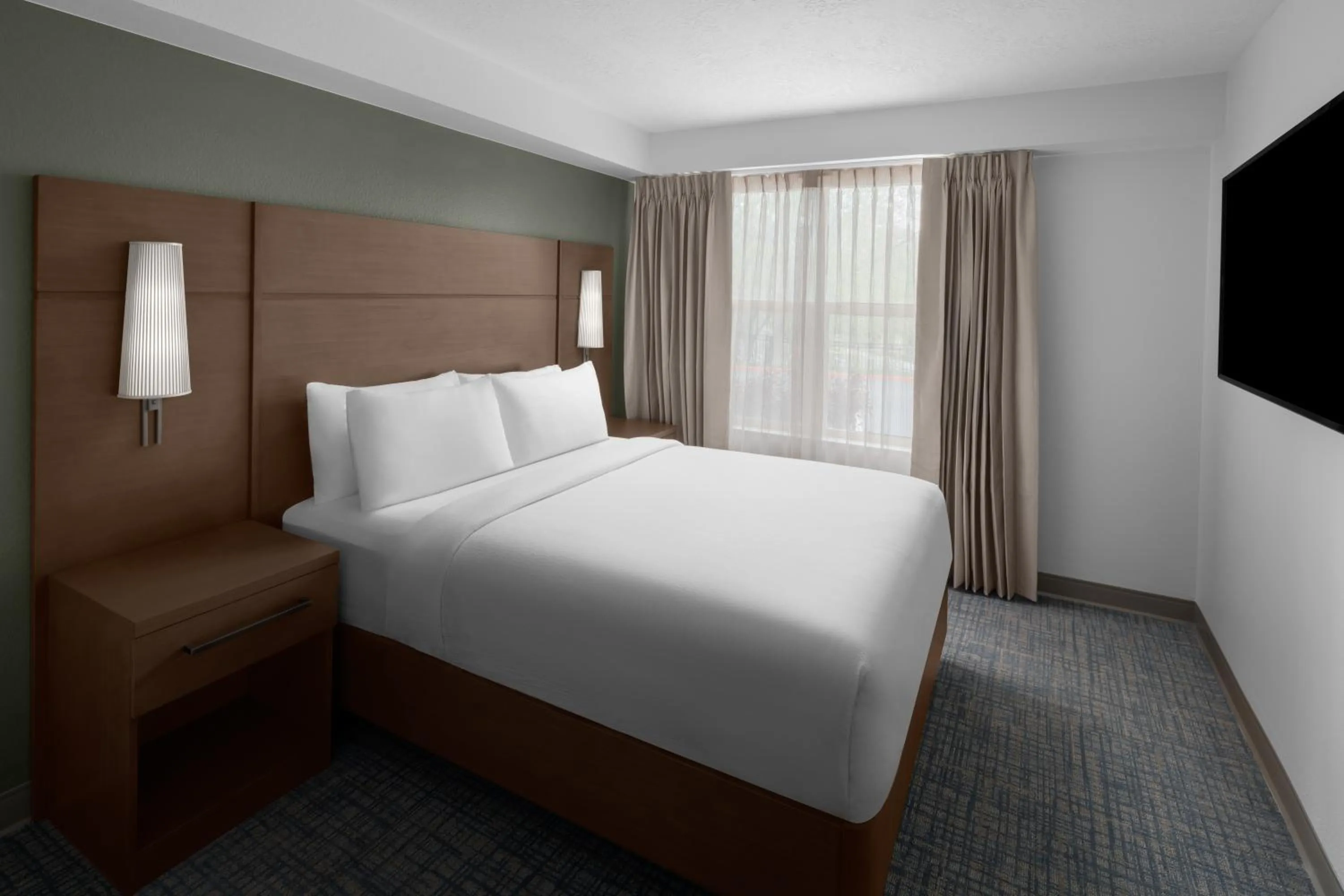 Bedroom, Bed in Residence Inn Salt Lake City Cottonwood