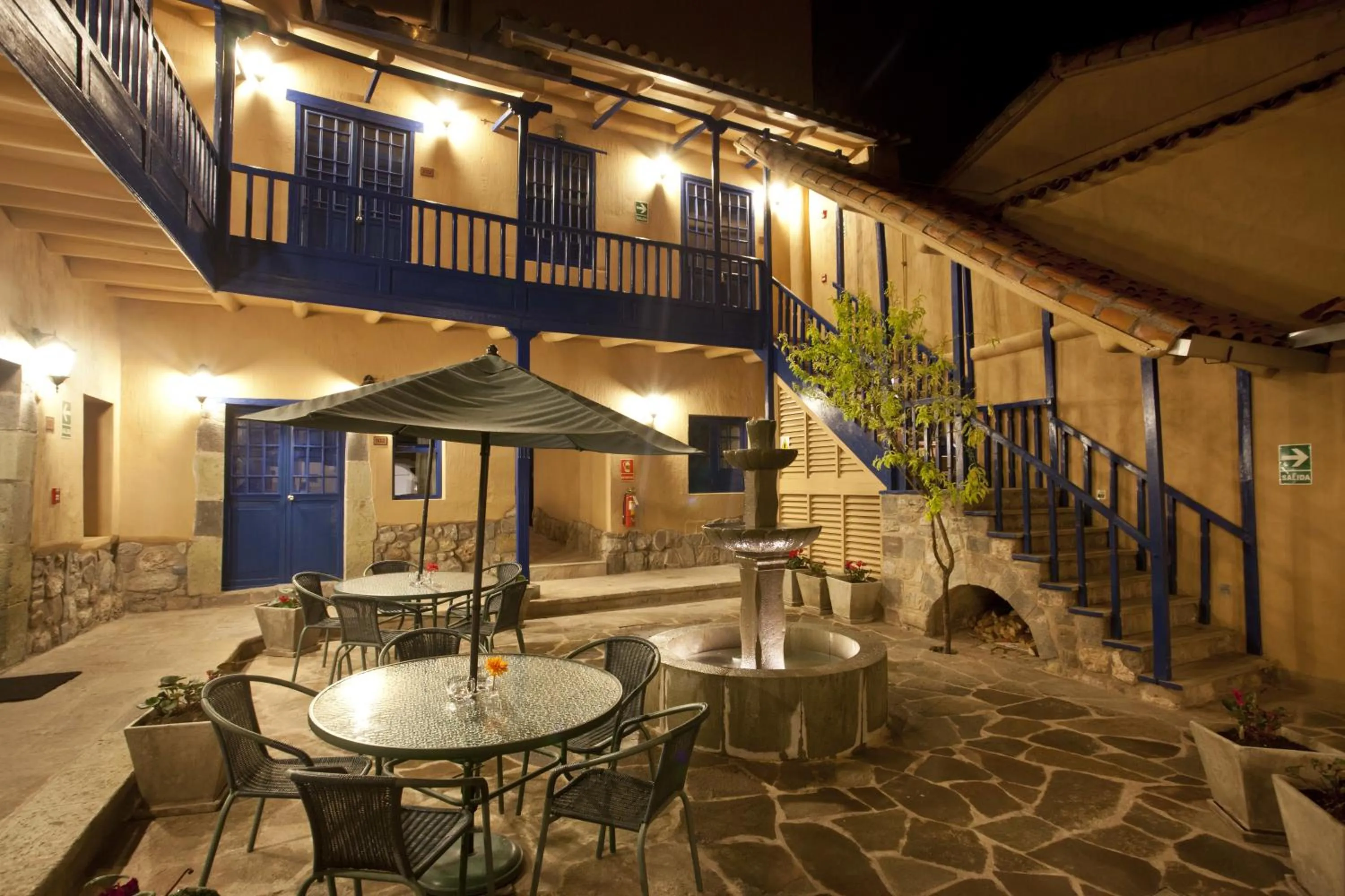 Patio in Tierra Viva Cusco Saphi Hotel