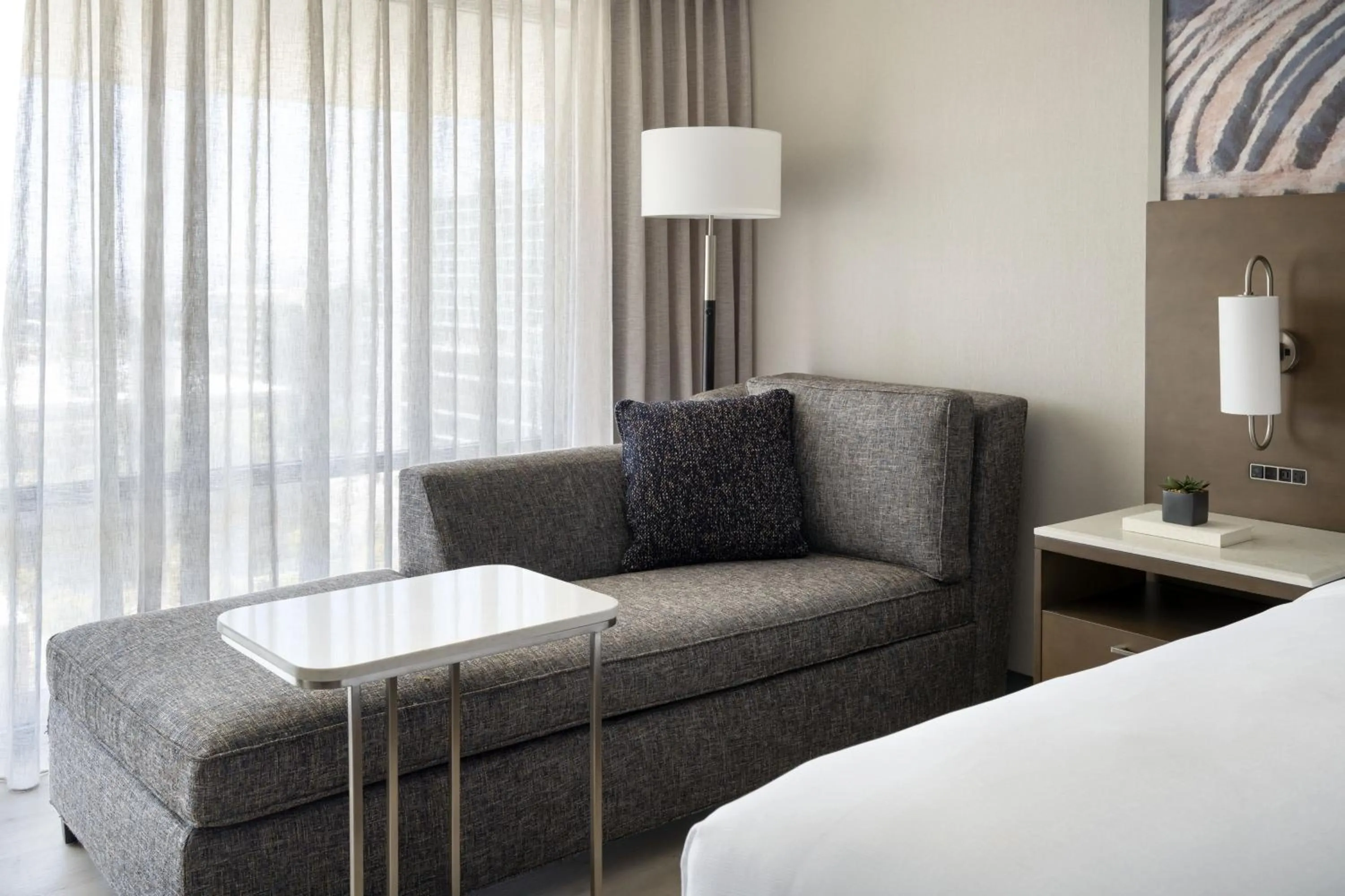 Photo of the whole room, Bed in Salt Lake Marriott Downtown at City Creek