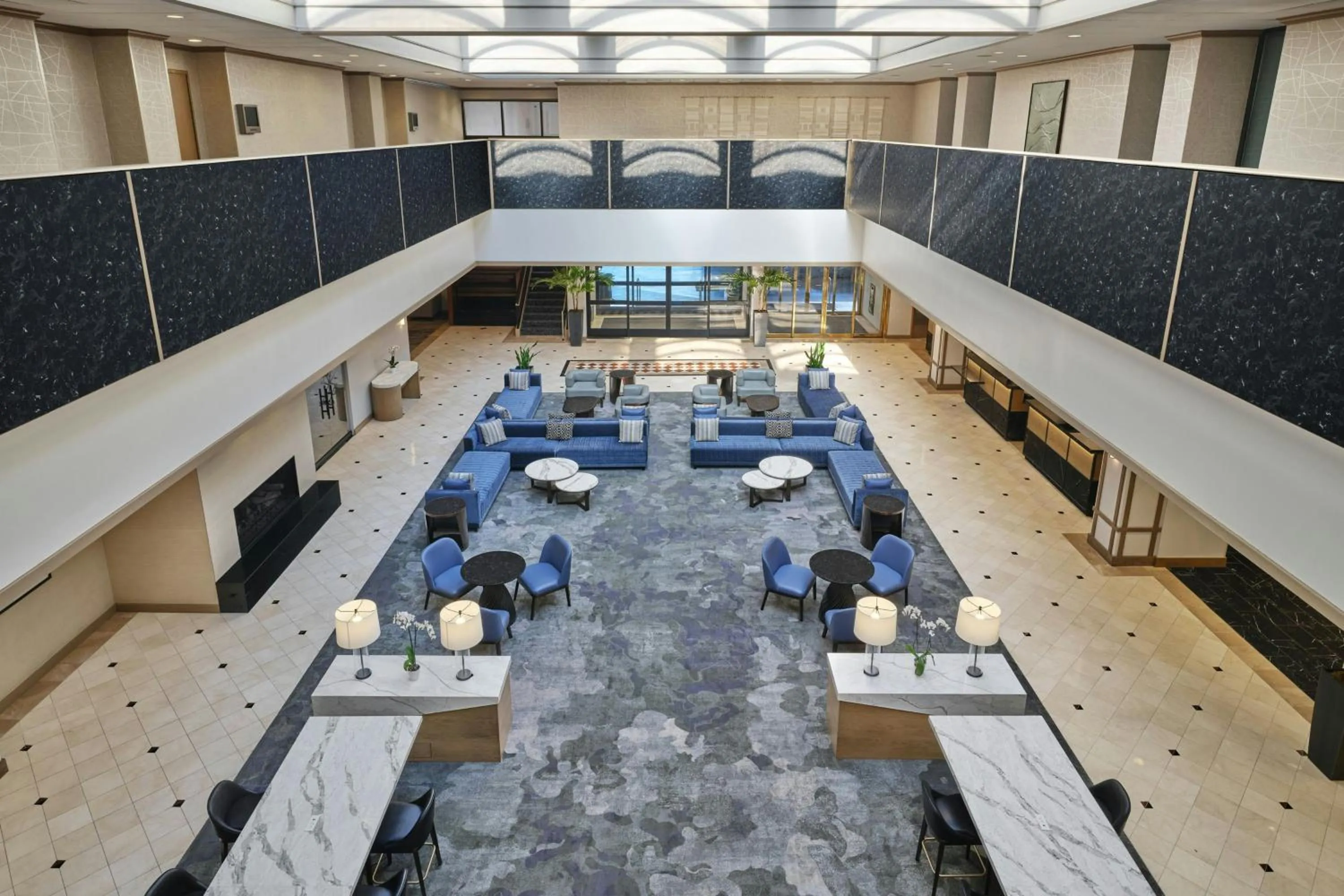 Lobby or reception in Salt Lake Marriott Downtown at City Creek
