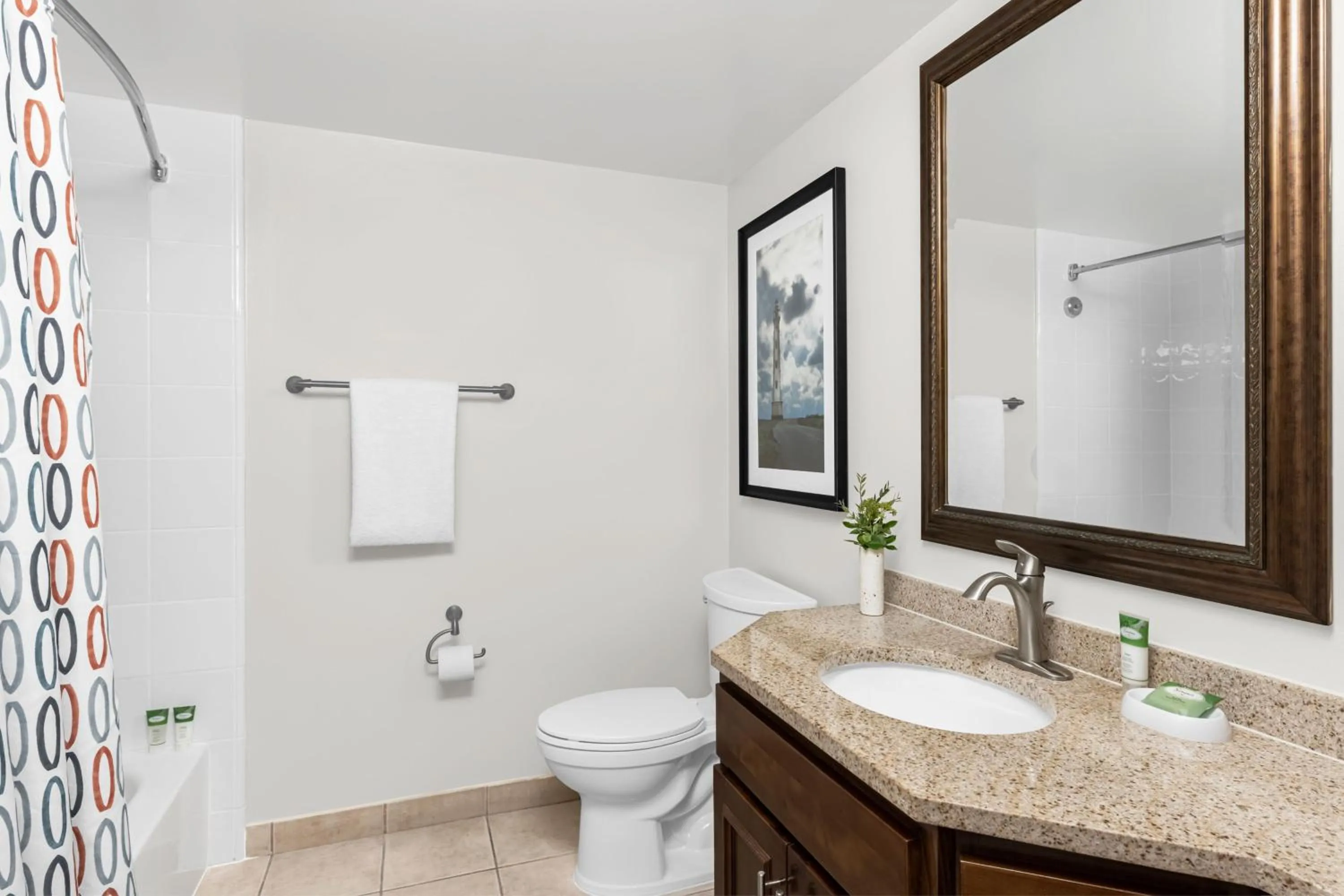 Bathroom in Marriott's Aruba Surf Club