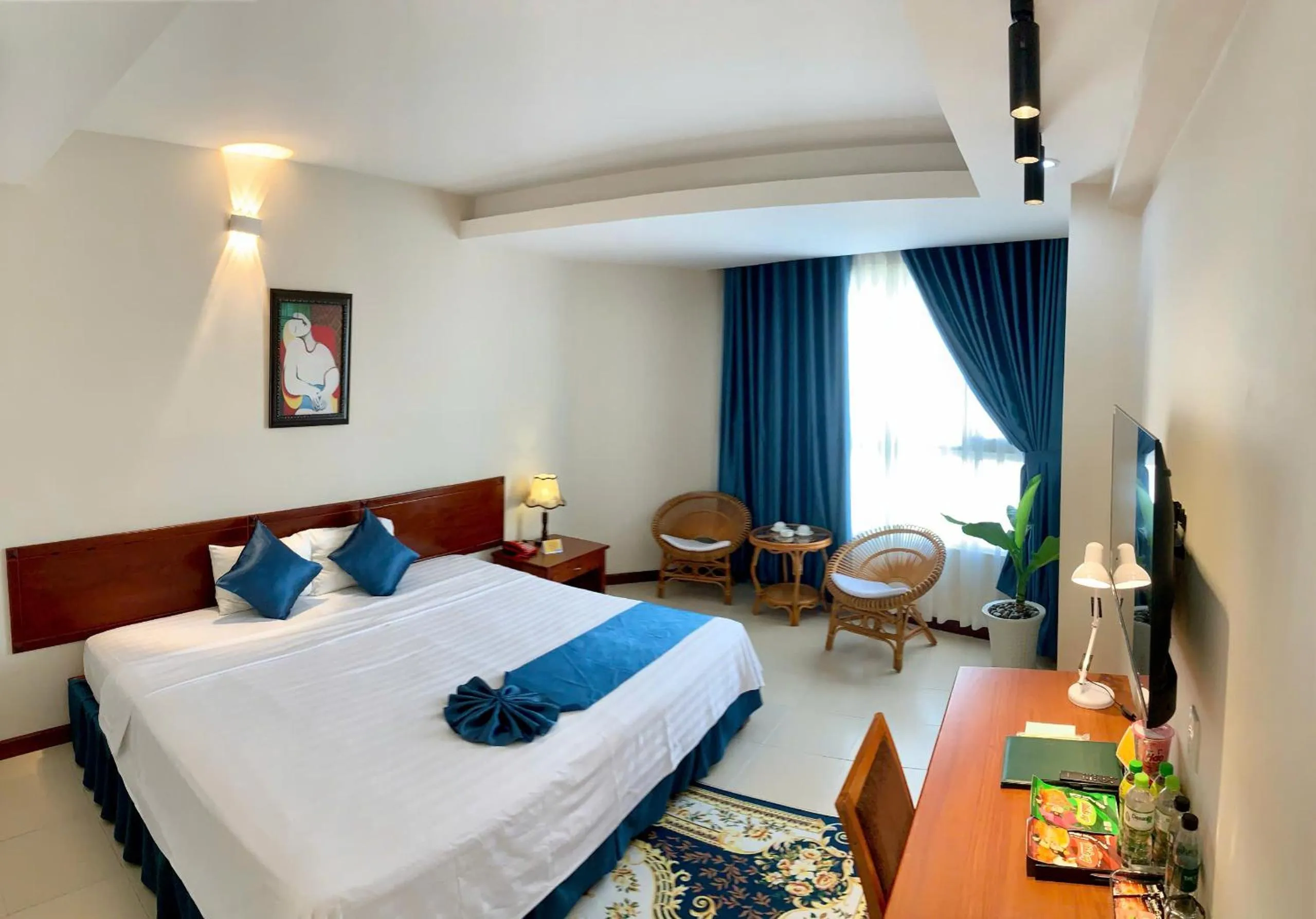 Bed in The Coast Hotel Vung Tau