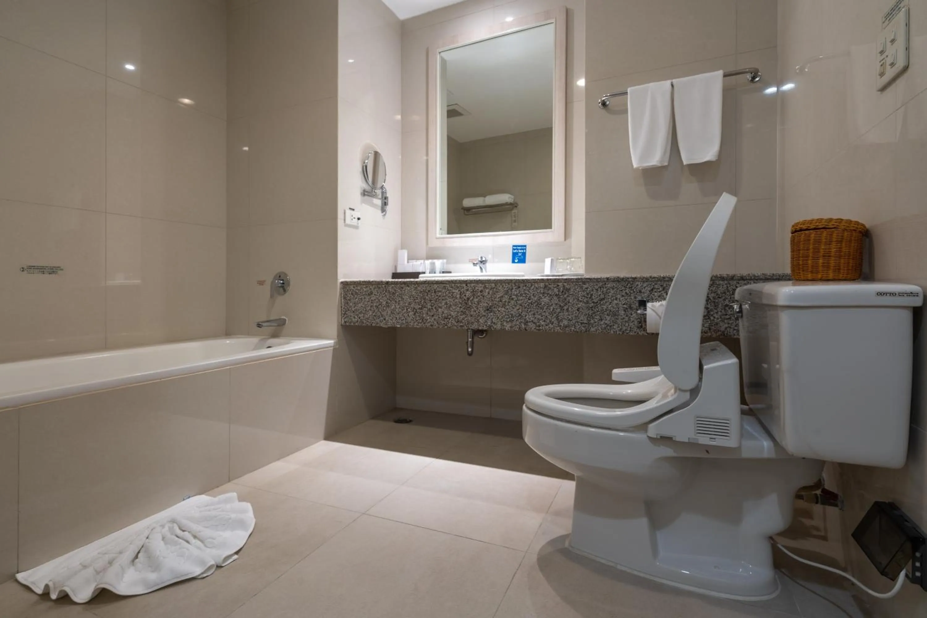 Bathroom in Kantary Bay Hotel And Serviced Apartments Sriracha