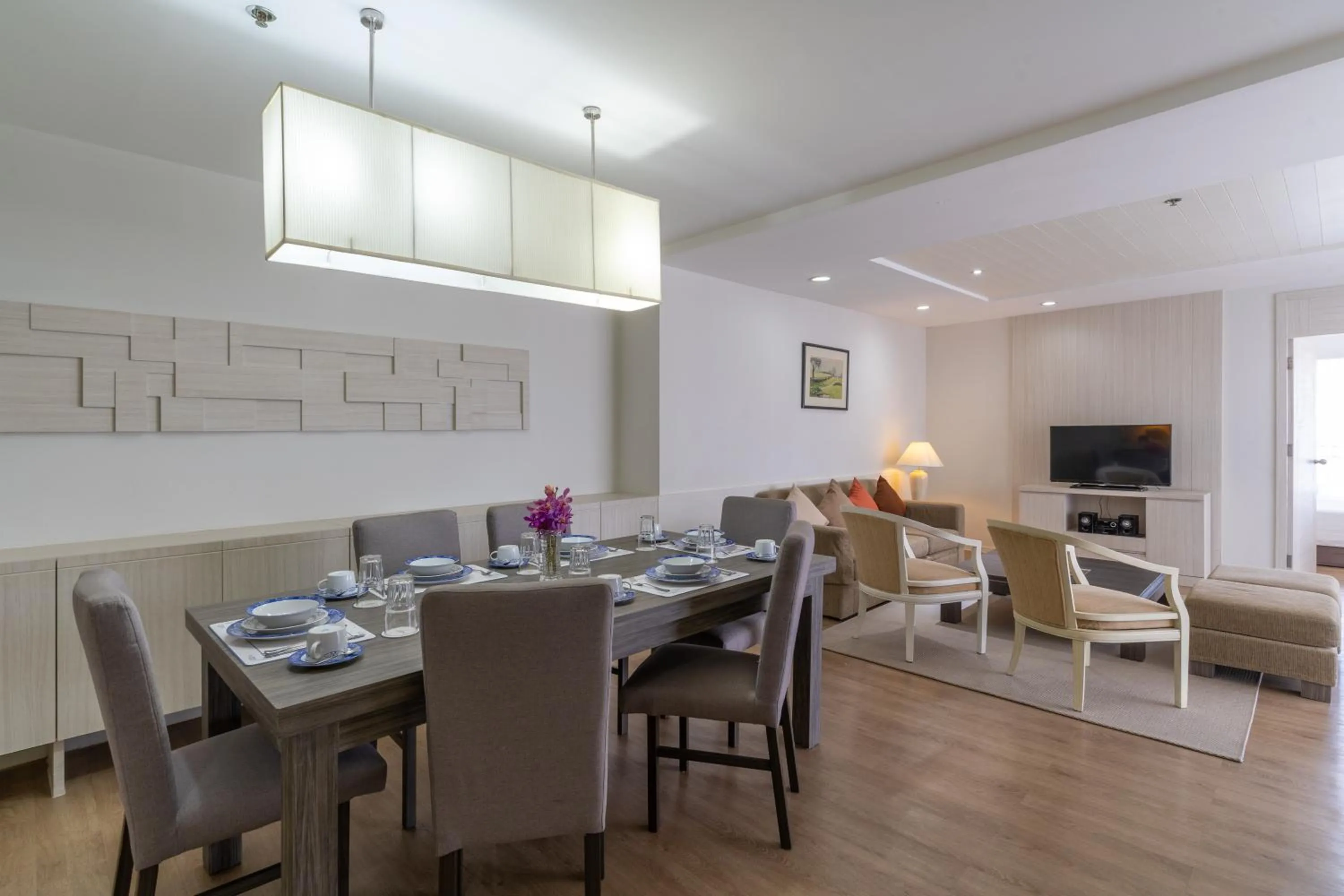 Living room in Kantary Bay Hotel And Serviced Apartments Sriracha