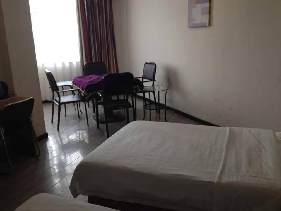 Bed in Thank Inn Chain Hotel Hubei Wuhan Dongxihu District Jinghe Street