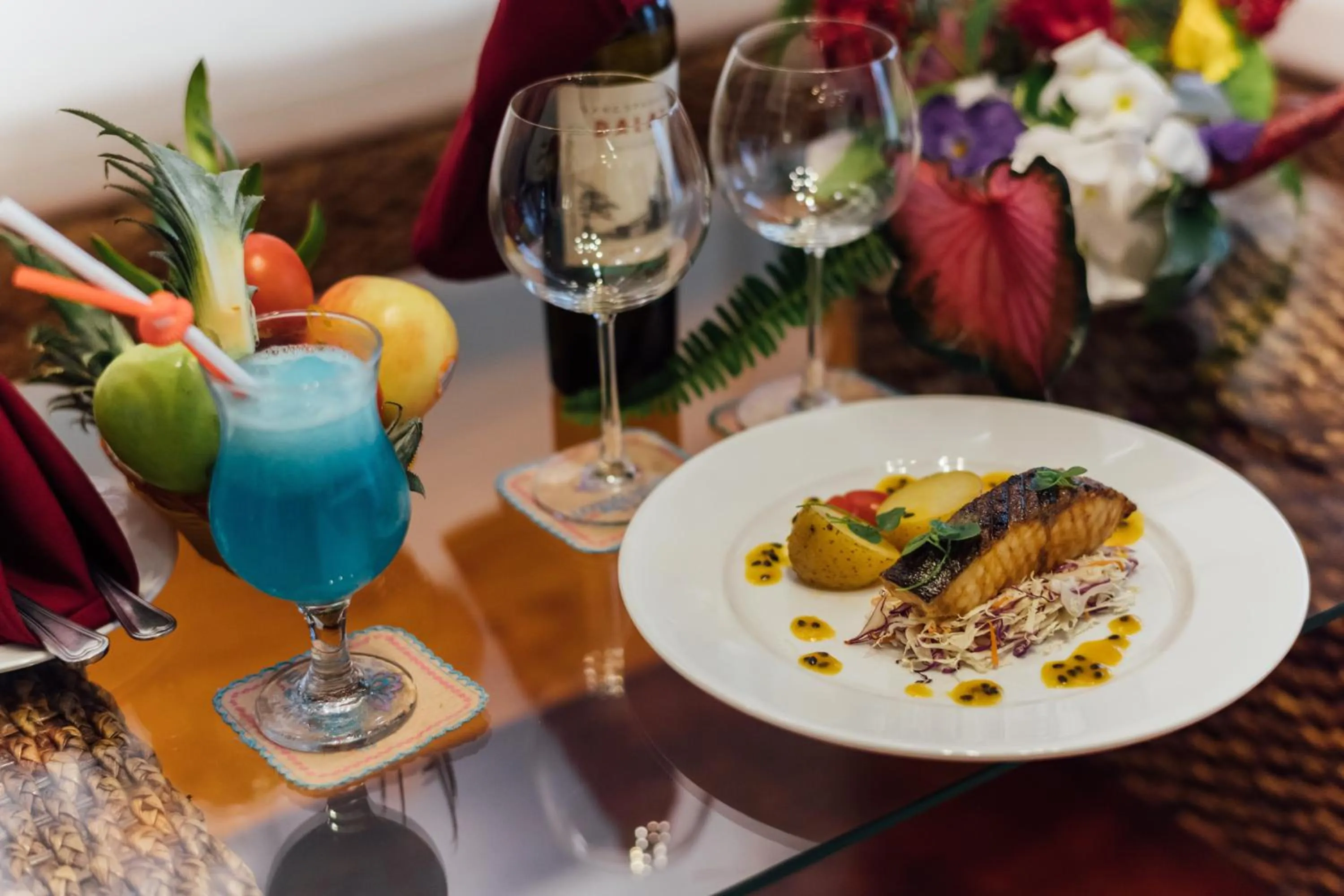 Food and drinks in Lotus Muine Resort & Spa